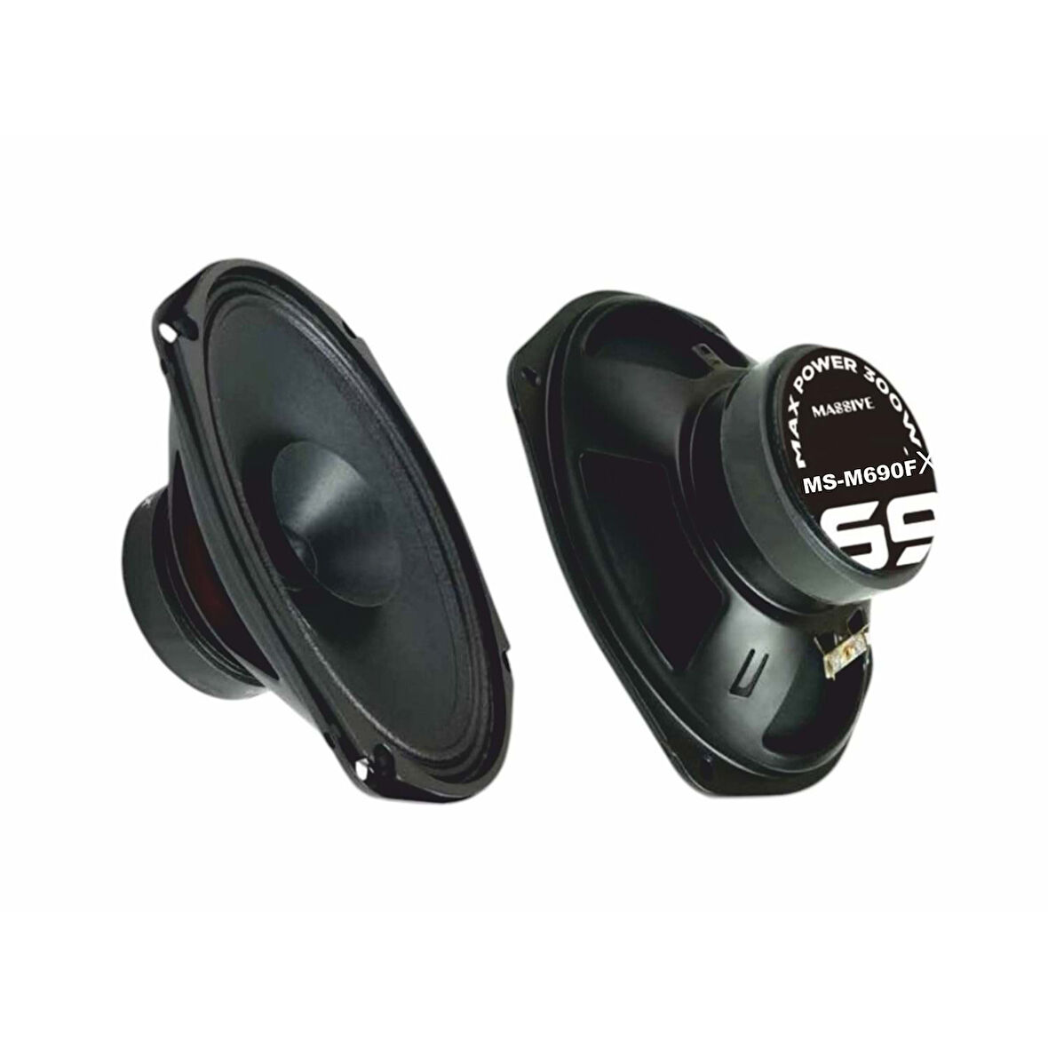 Massive MS-M690FX Oval Midrange 300W Maksimum 120W RMS Kapaklı