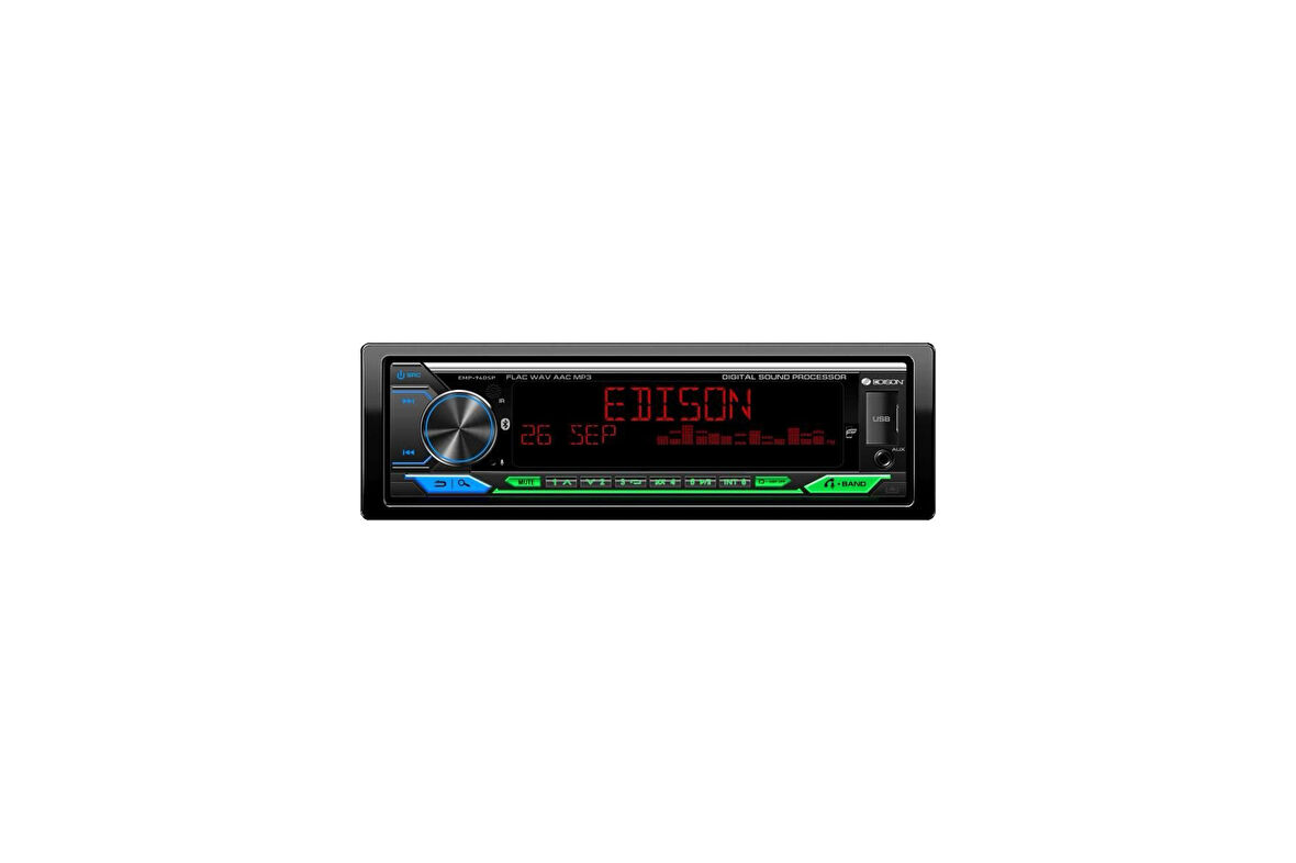 Edison EMP 96 DSP Oto Teyp  4 Anfi Çıkışlı DSP İşlemcili Telefon Kontrollü USB/BT /AUX/48 Band EQ