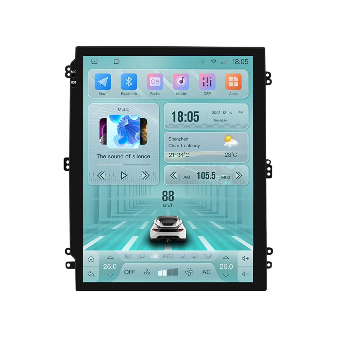 Newfron Nf-Z971 Android Ekran Multimedya 9.7" 6+64gb 4 Çekirdek 