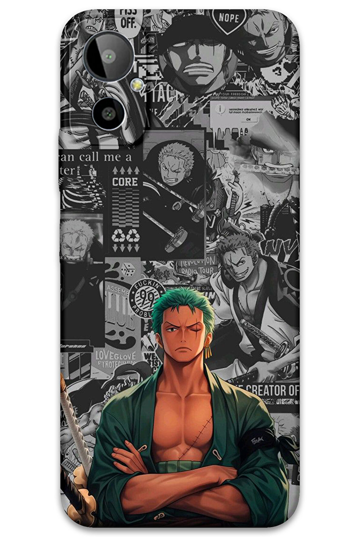 GM 23 SE Uyumlu Anime Desenli Telefon Kılıfı + Ekran Koruyucu - 5756