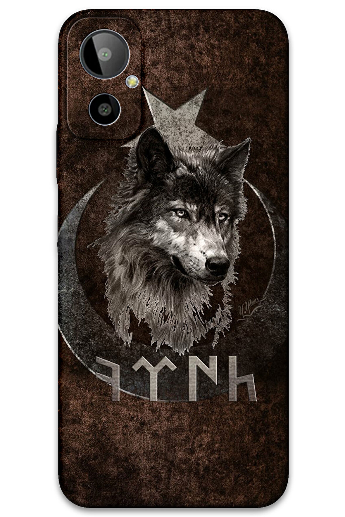 GM 23 SE Uyumlu Türk Desenli Telefon Kılıfı + Ekran Koruyucu - 5853