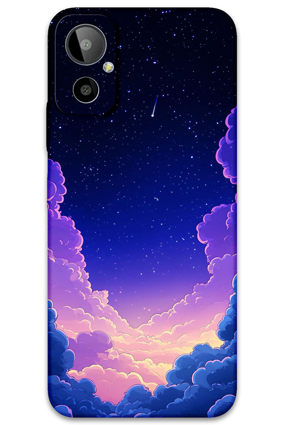 GM 23 SE Uyumlu Uzay Desenli Telefon Kılıfı + Ekran Koruyucu - 5867