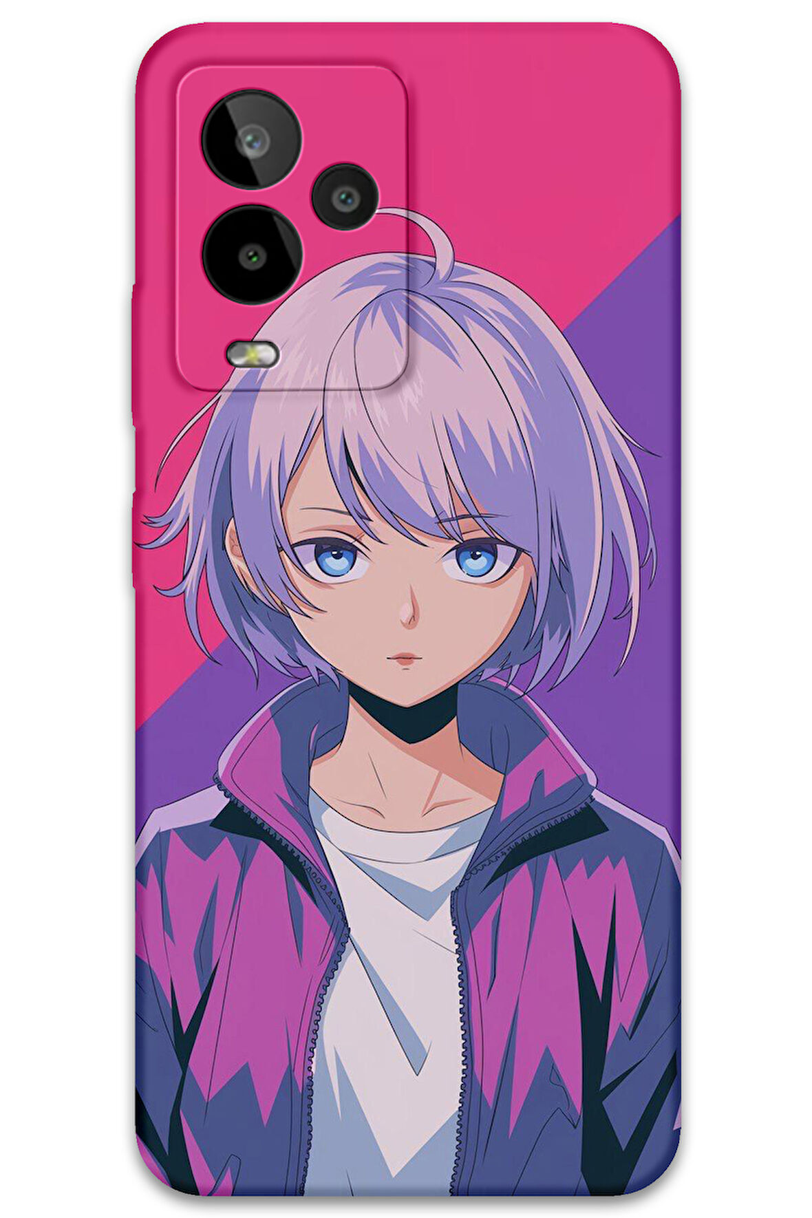 GM 24 Pro Uyumlu Anime Desenli Telefon Kılıfı + Ekran Koruyucu - 5742