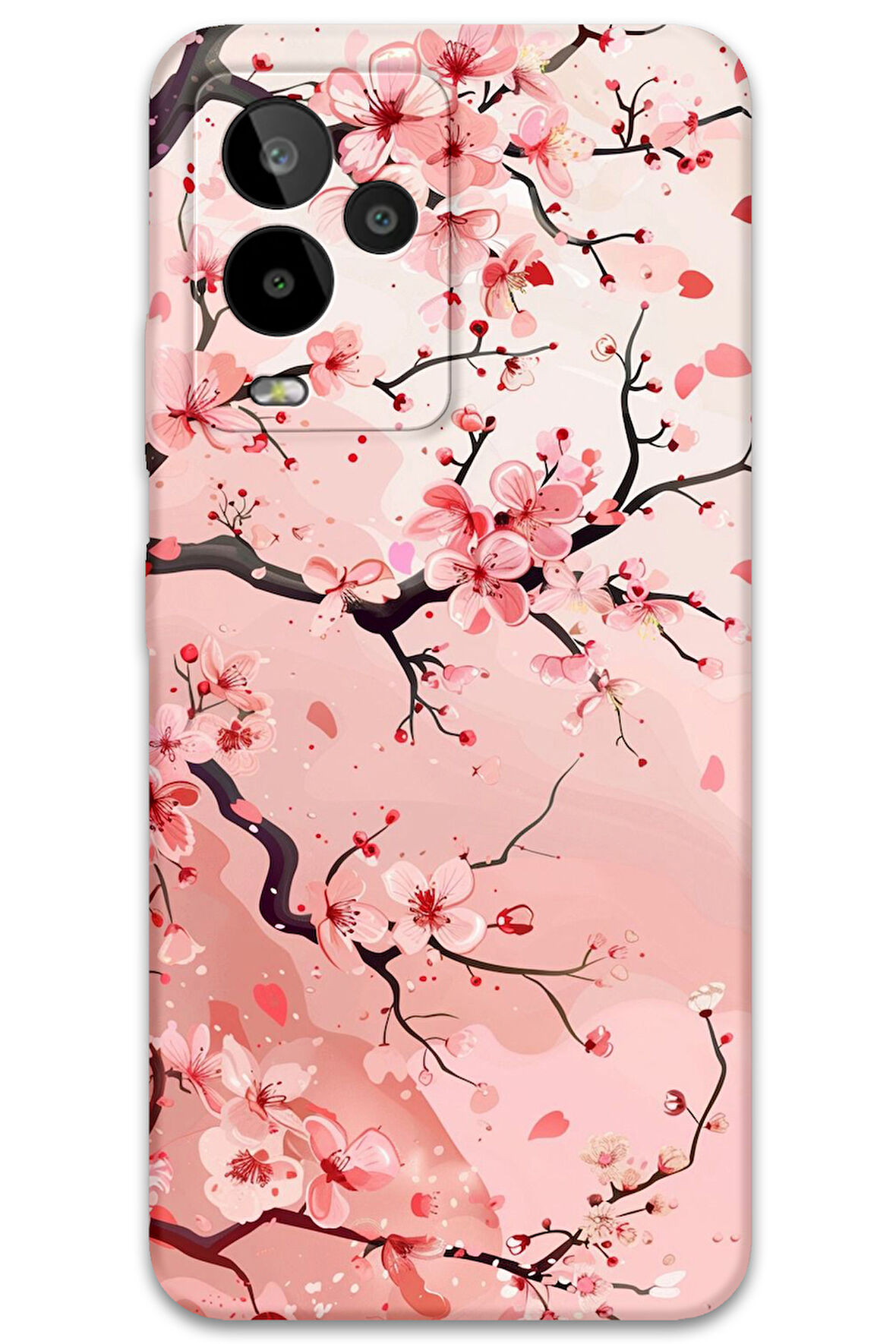 GM 24 Pro Uyumlu Çiçek Desenli Telefon Kılıfı + Ekran Koruyucu - 5805