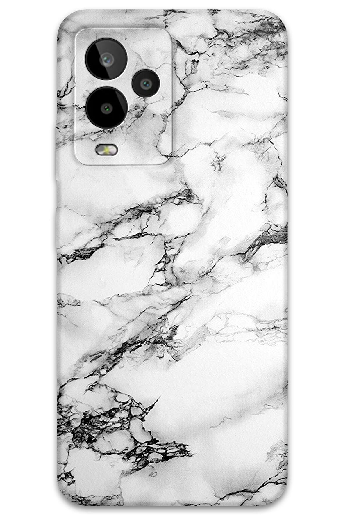 GM 24 Pro Uyumlu Mermer Desenli Telefon Kılıfı + Ekran Koruyucu - 5817