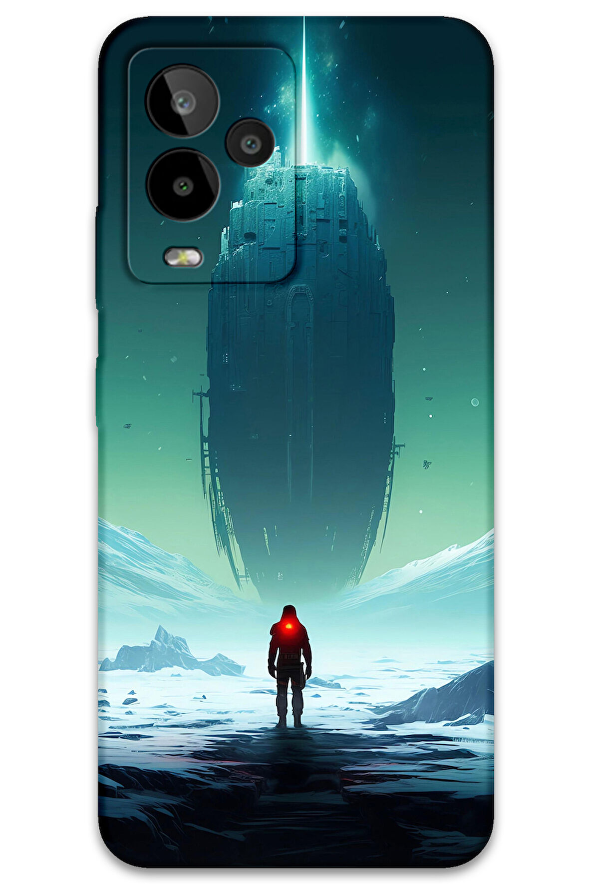 GM 24 Pro Uyumlu Uzay Desenli Telefon Kılıfı + Ekran Koruyucu - 5864