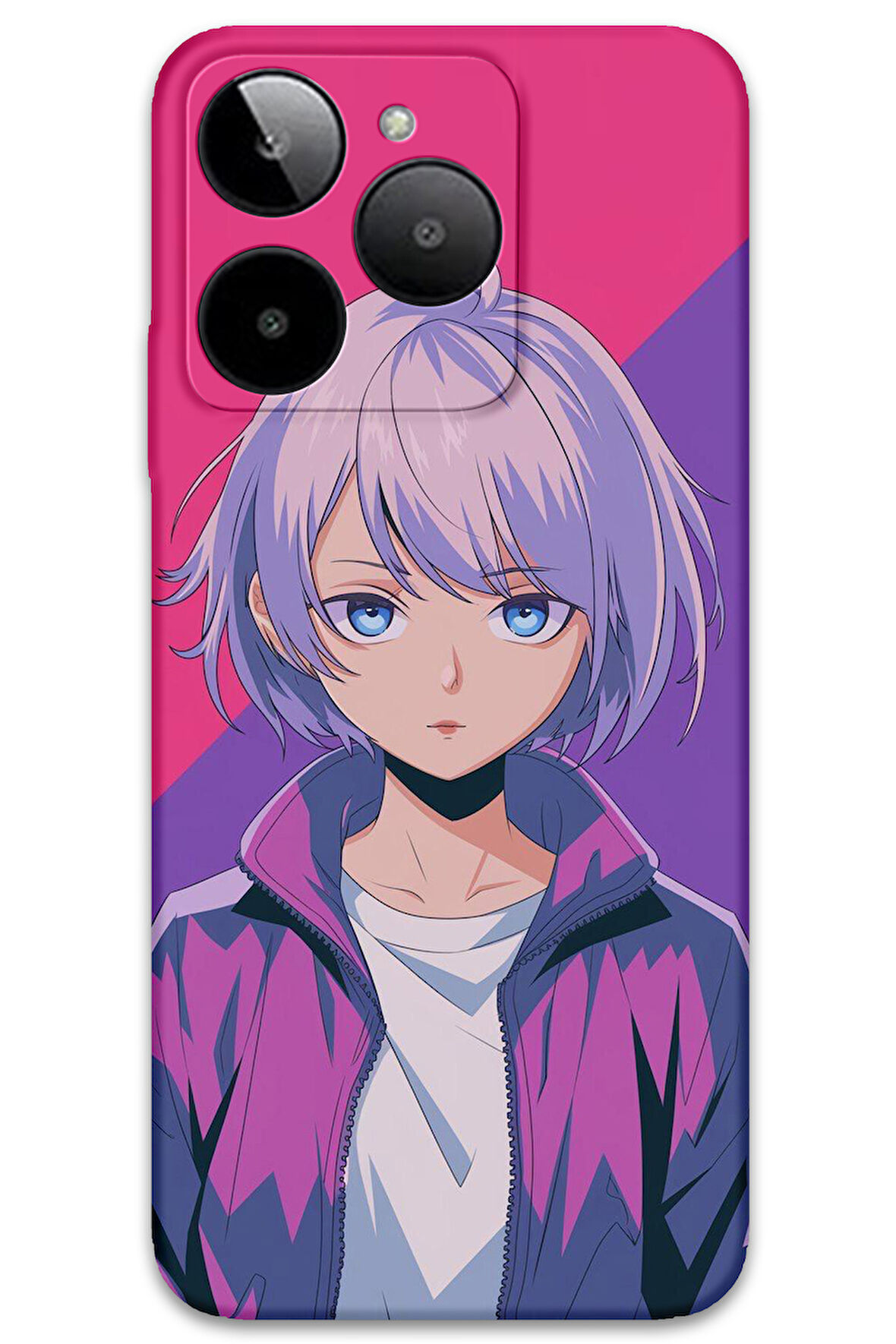 GM Era 30 Uyumlu Anime Desenli Telefon Kılıfı + Ekran Koruyucu - 5742