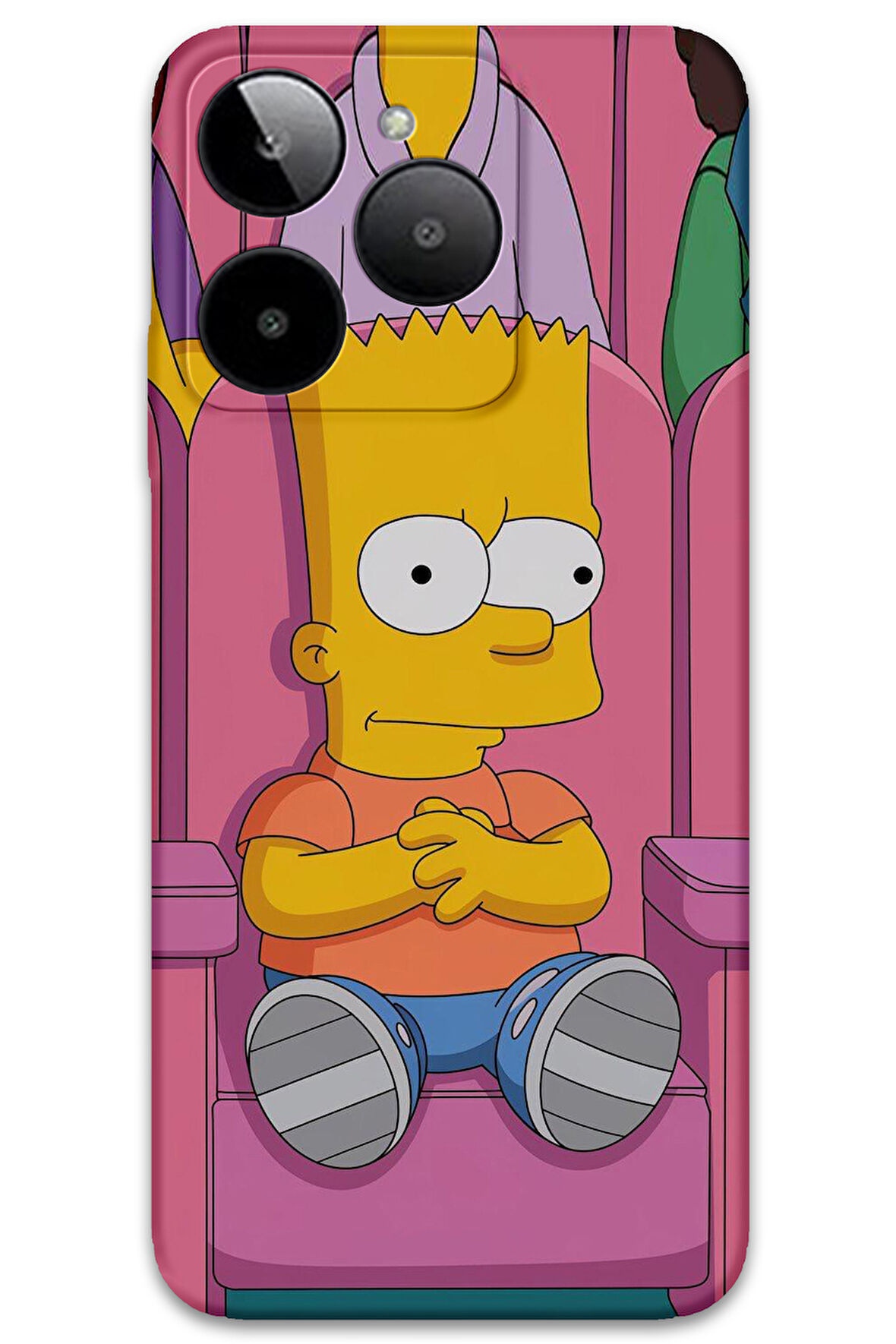 GM Era 30 Uyumlu Çizgi Film Desenli Telefon Kılıfı + Ekran Koruyucu - 5820