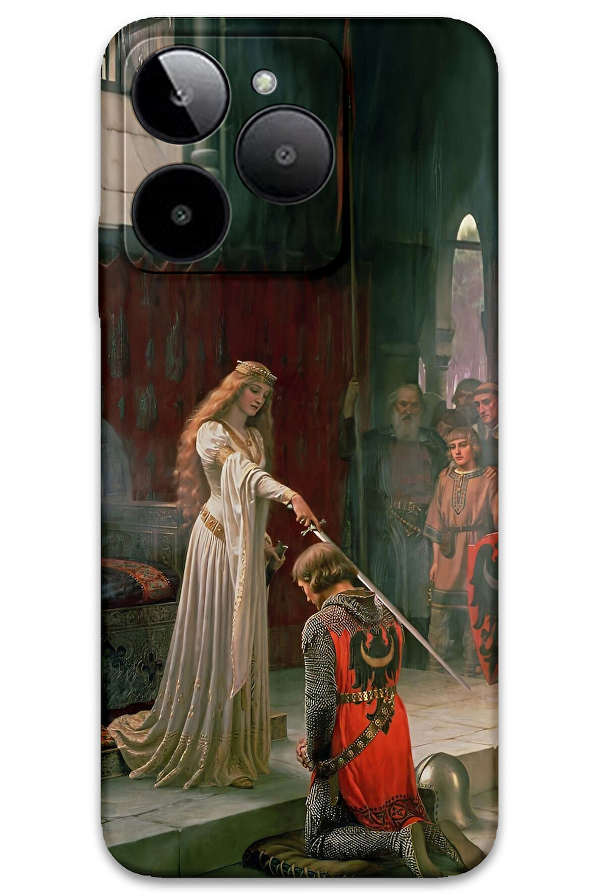 GM Era 30 Uyumlu Retro Desenli Telefon Kılıfı + Ekran Koruyucu - 5835