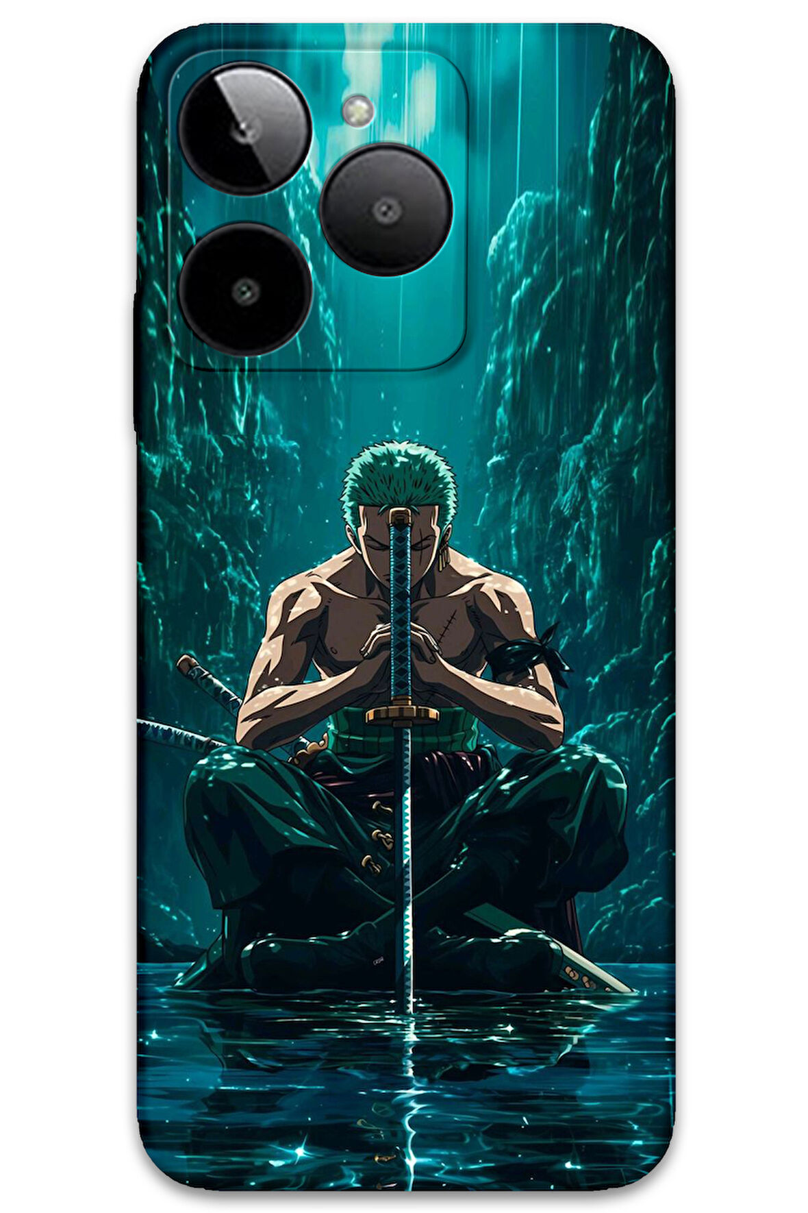 GM Era 50 Uyumlu Anime Desenli Telefon Kılıfı + Ekran Koruyucu - 5757