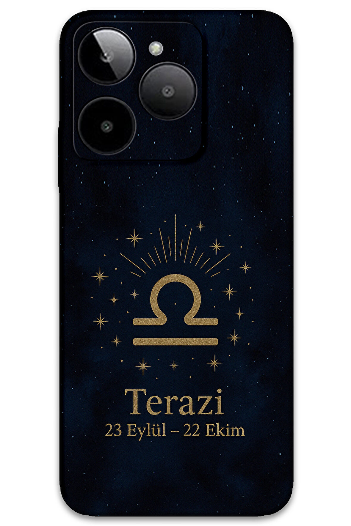GM Era 50 Uyumlu Terazi Burcu Desenli Telefon Kılıfı + Ekran Koruyucu - 5774