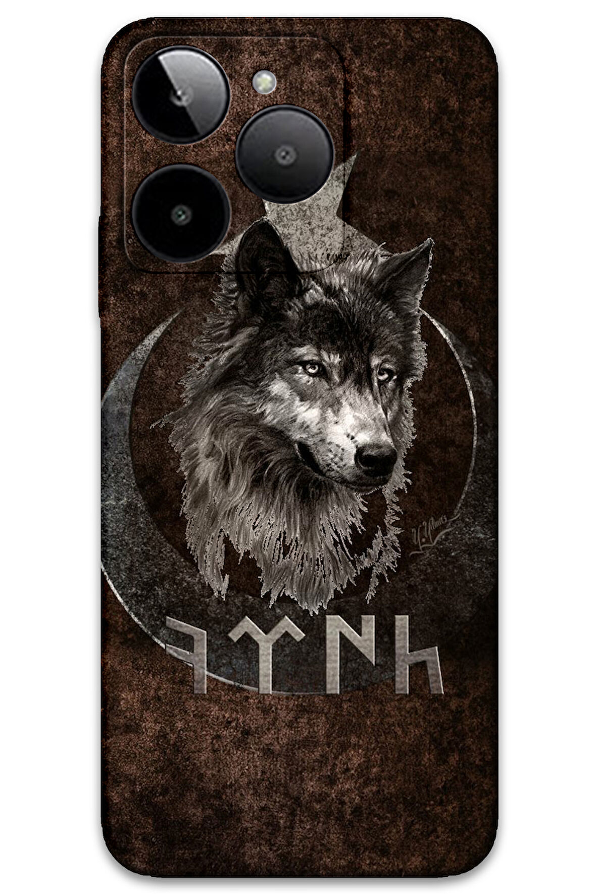 GM Era 50 Uyumlu Türk Desenli Telefon Kılıfı + Ekran Koruyucu - 5853