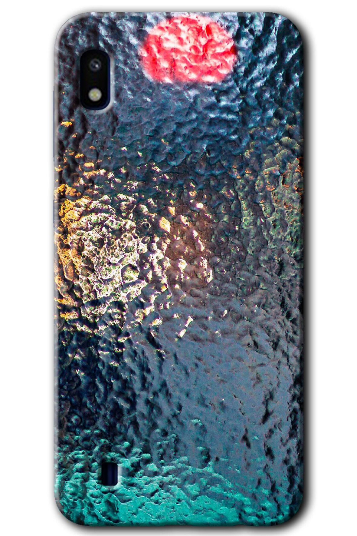 Galaxy A10 Kılıf HD Desen Baskılı Arka Kapak - Blur Cam 