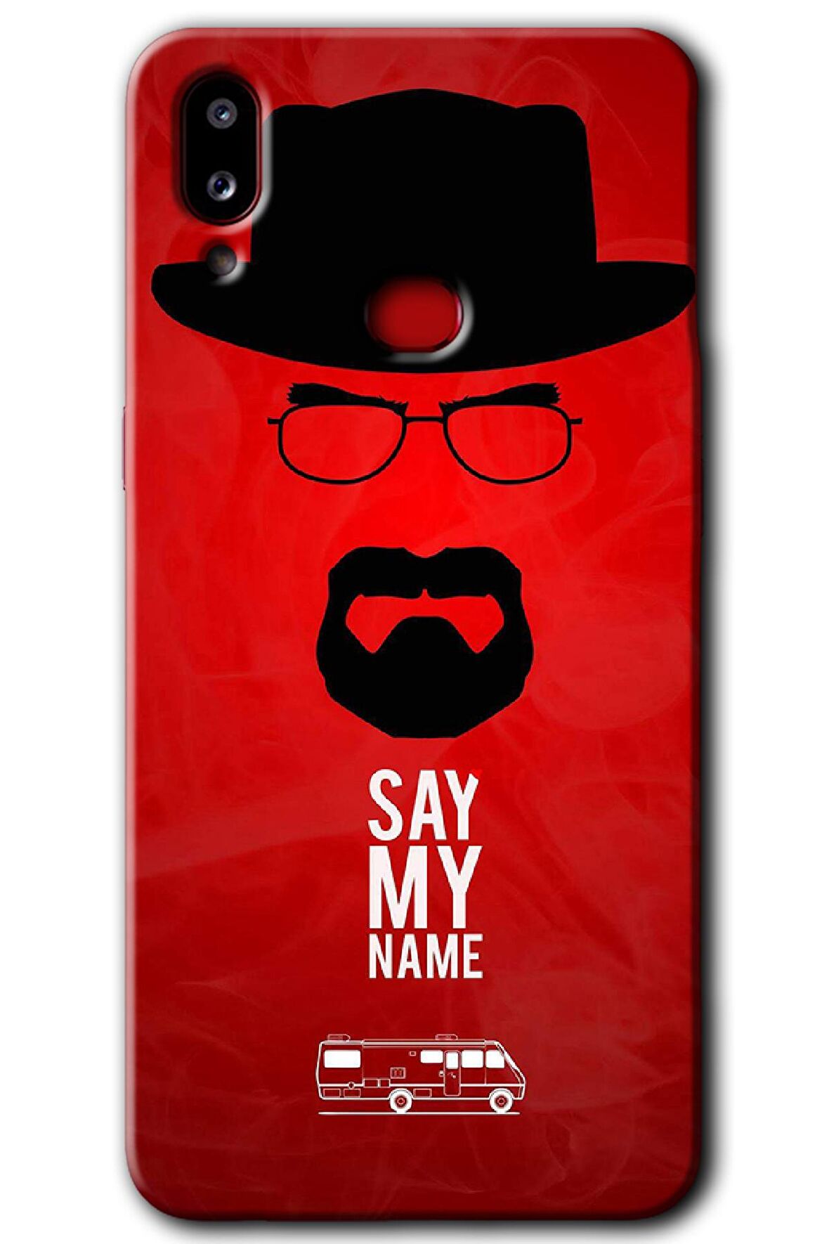 Galaxy A10s Kılıf HD Desen Baskılı Arka Kapak - Say My Name 