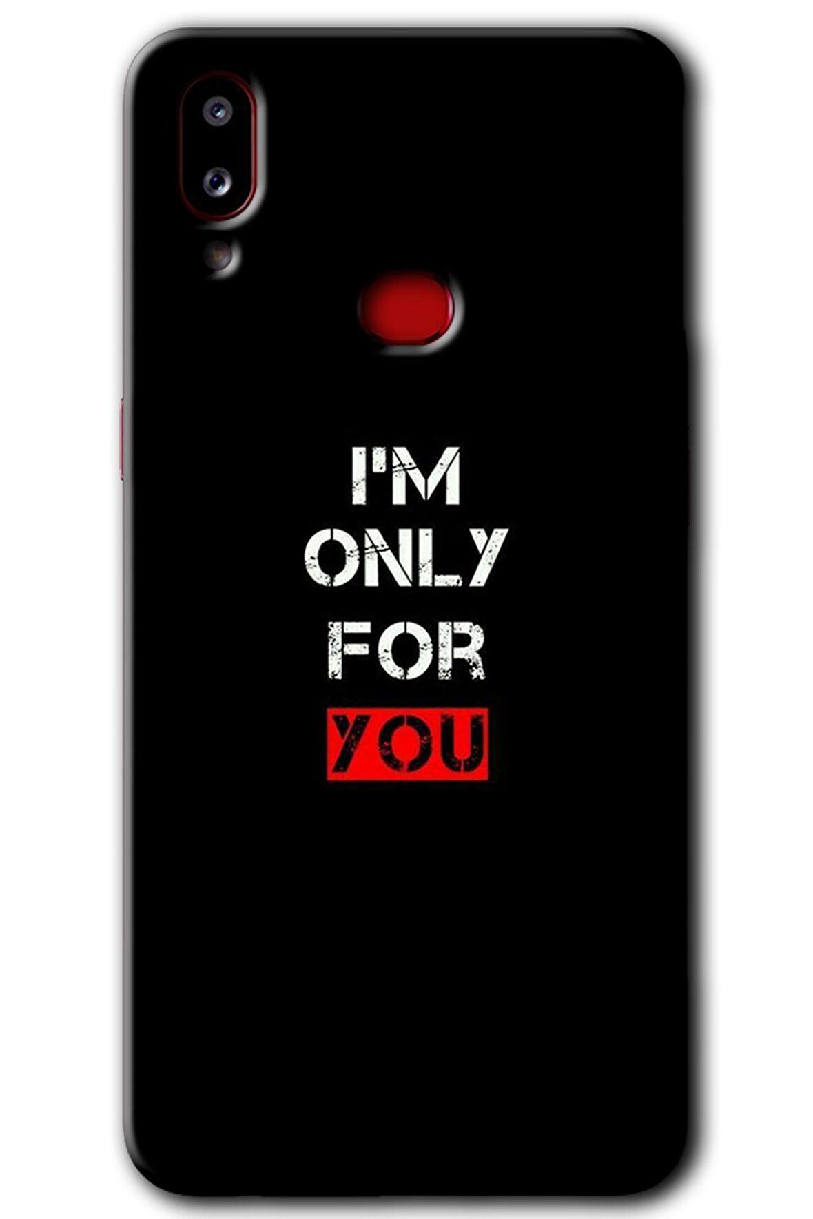 Galaxy A10s Kılıf HD Desen Baskılı Arka Kapak - For You 