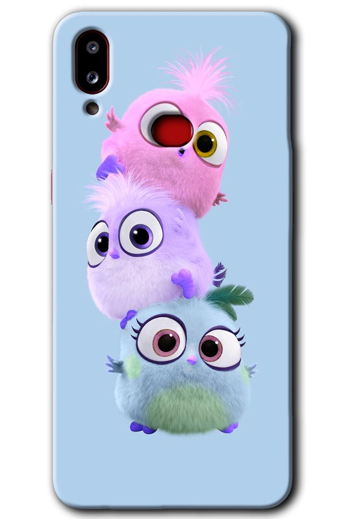 Galaxy A10s Kılıf HD Desen Baskılı Arka Kapak - Puffy 