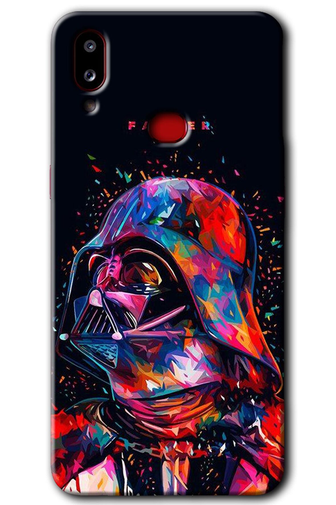 Galaxy A10s Kılıf HD Desen Baskılı Arka Kapak - Father Vader 