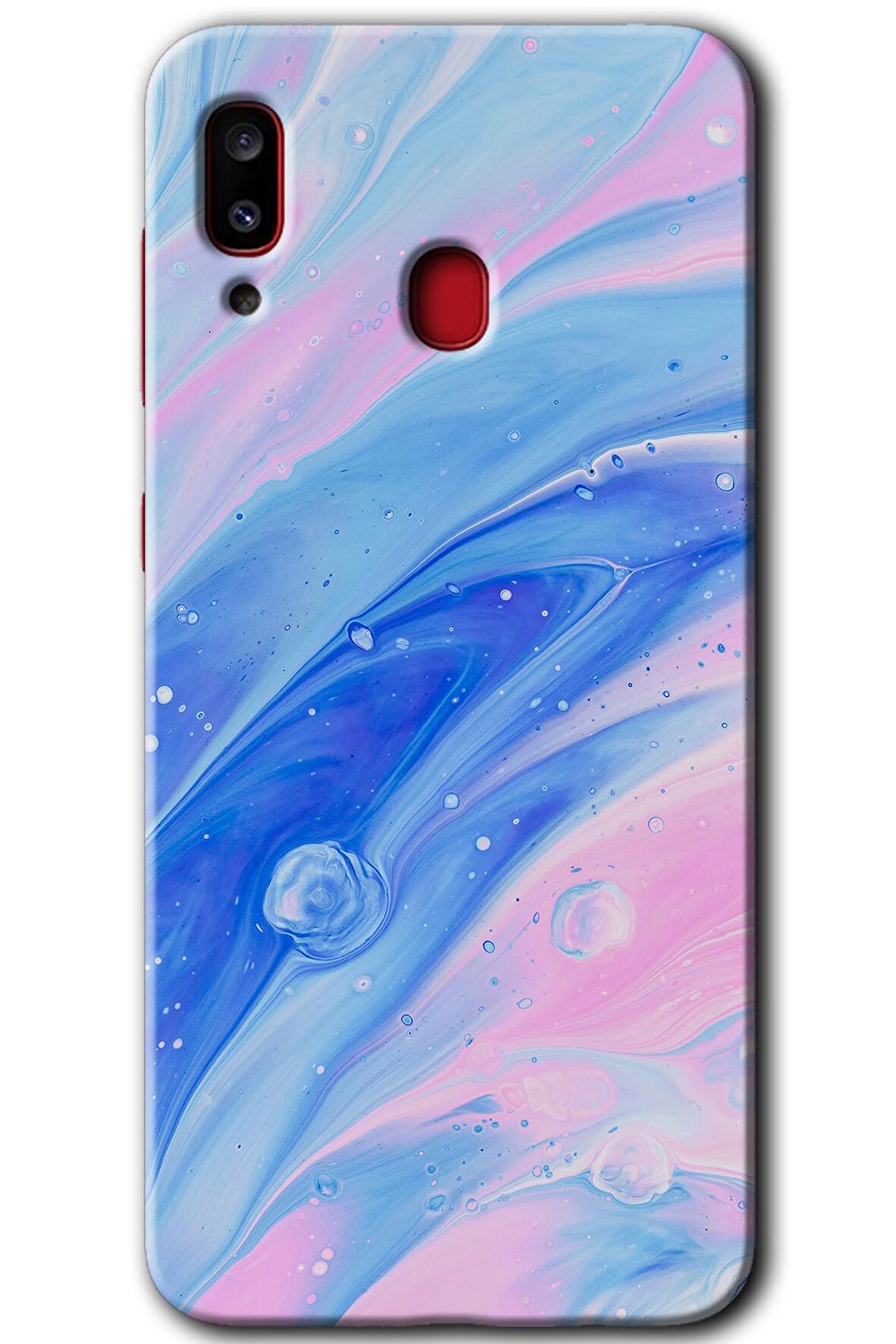Galaxy A20 Kılıf HD Desen Baskılı Arka Kapak - Art Design 38 