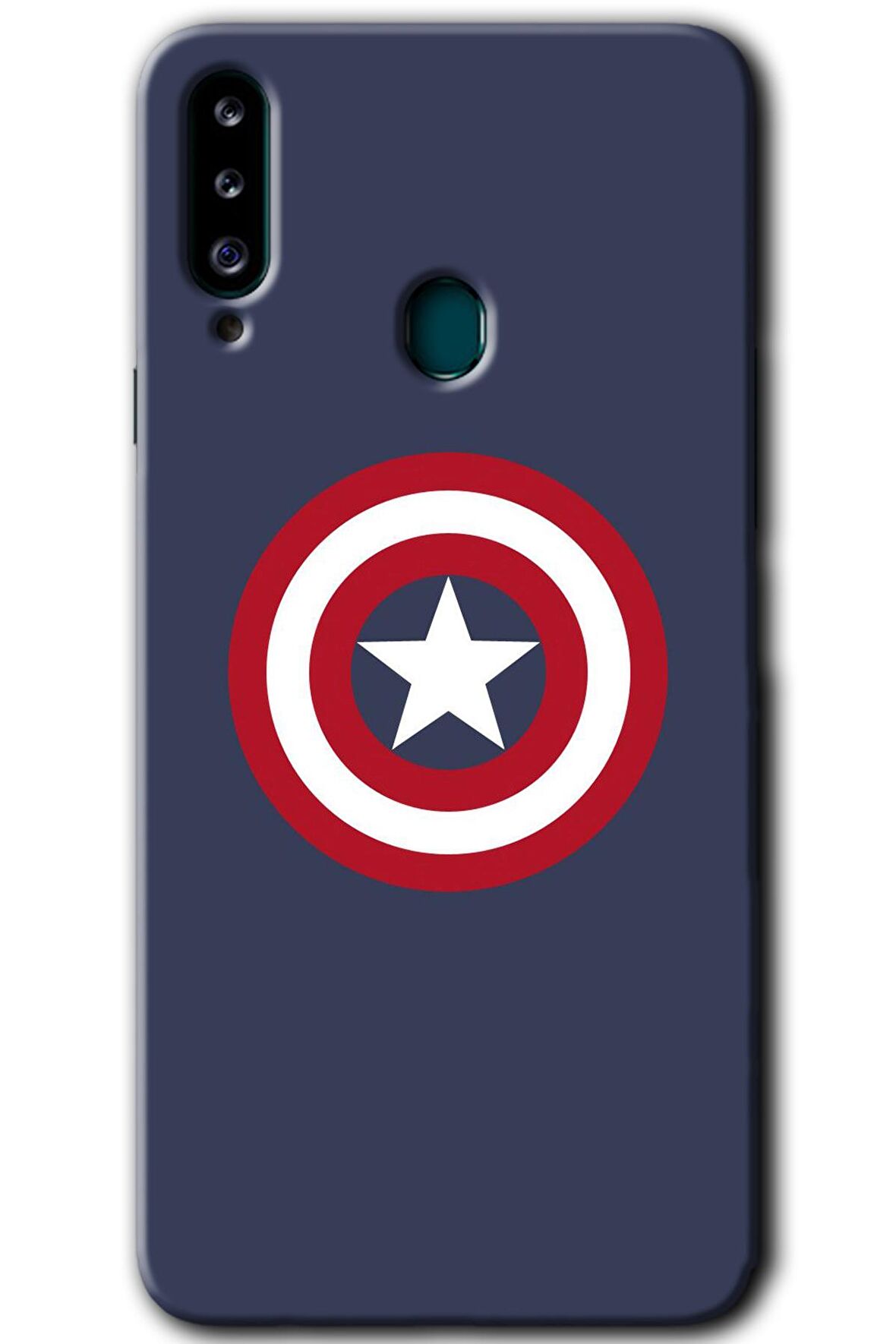 Galaxy A20s Kılıf HD Desen Baskılı Arka Kapak - Captain! 