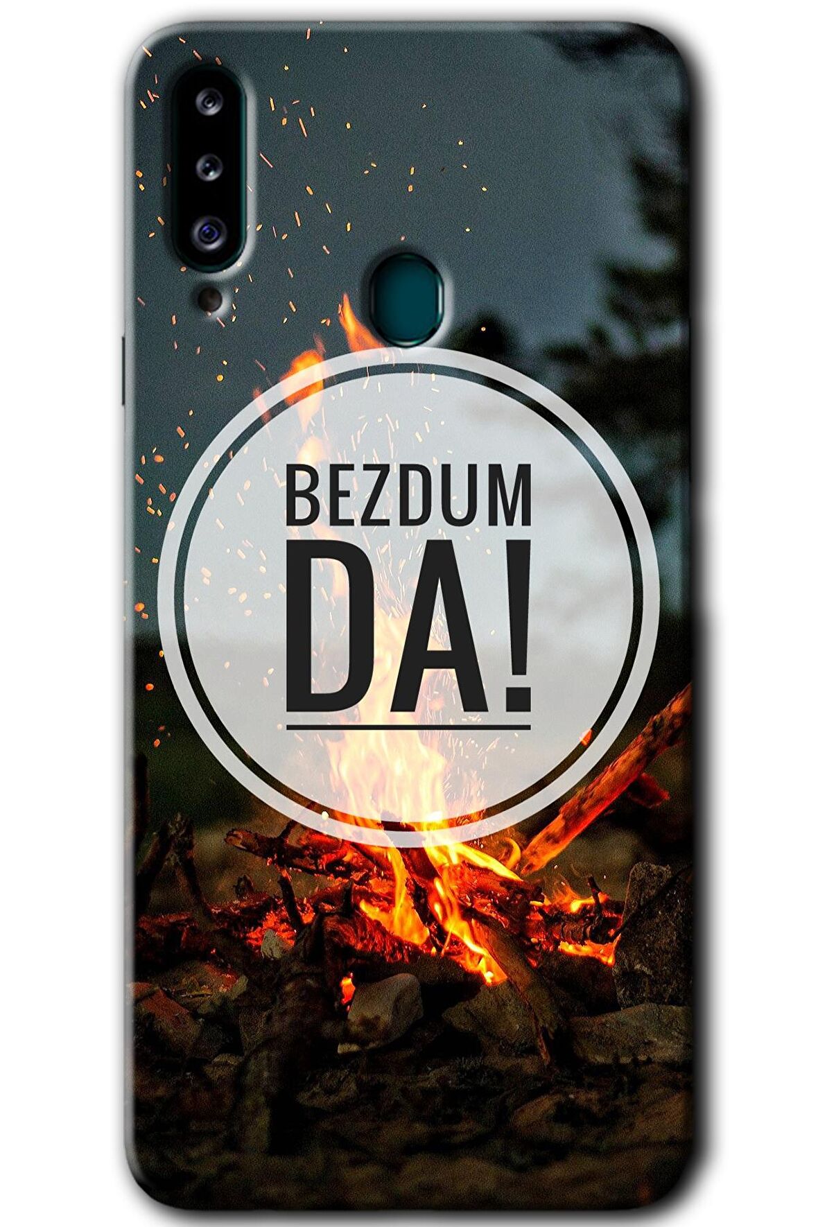 Galaxy A20s Kılıf HD Desen Baskılı Arka Kapak - Bezdum Da 