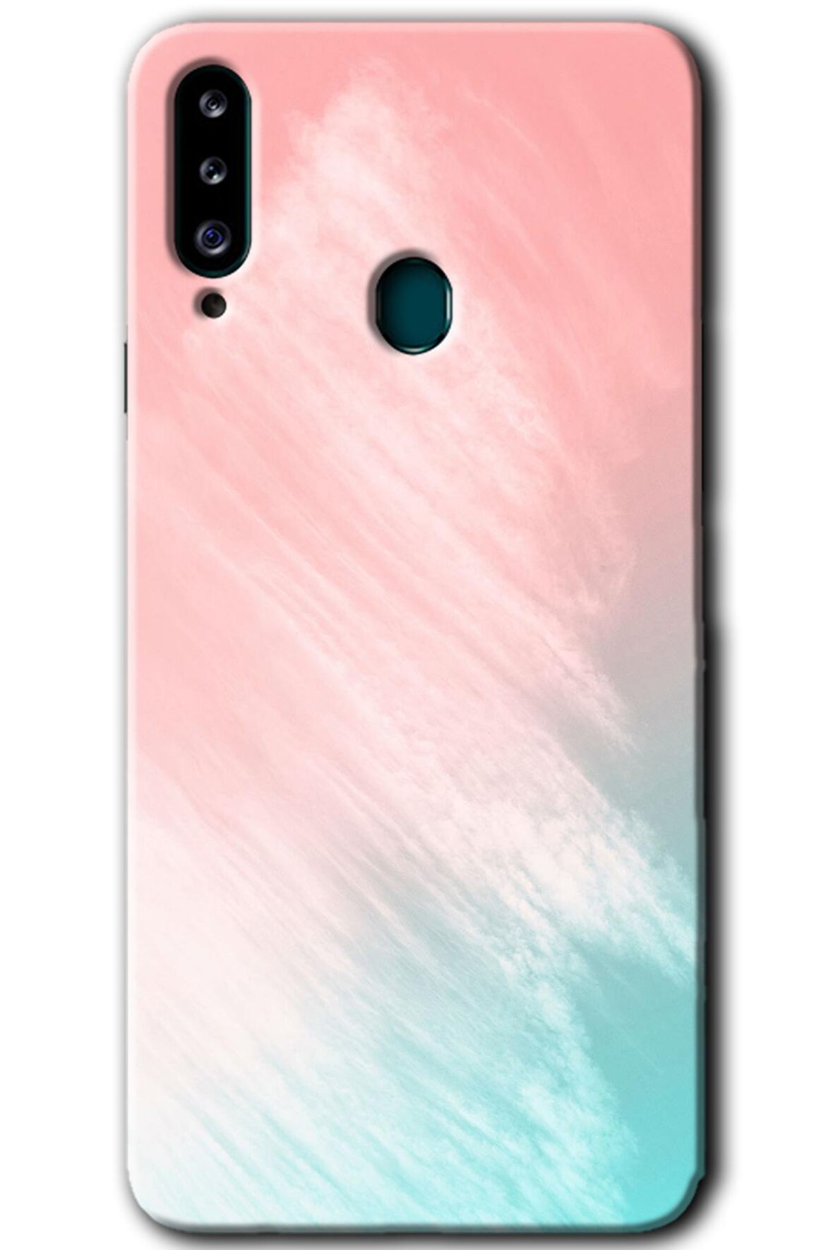 Galaxy A20s Kılıf HD Desen Baskılı Arka Kapak - Art Design 25 