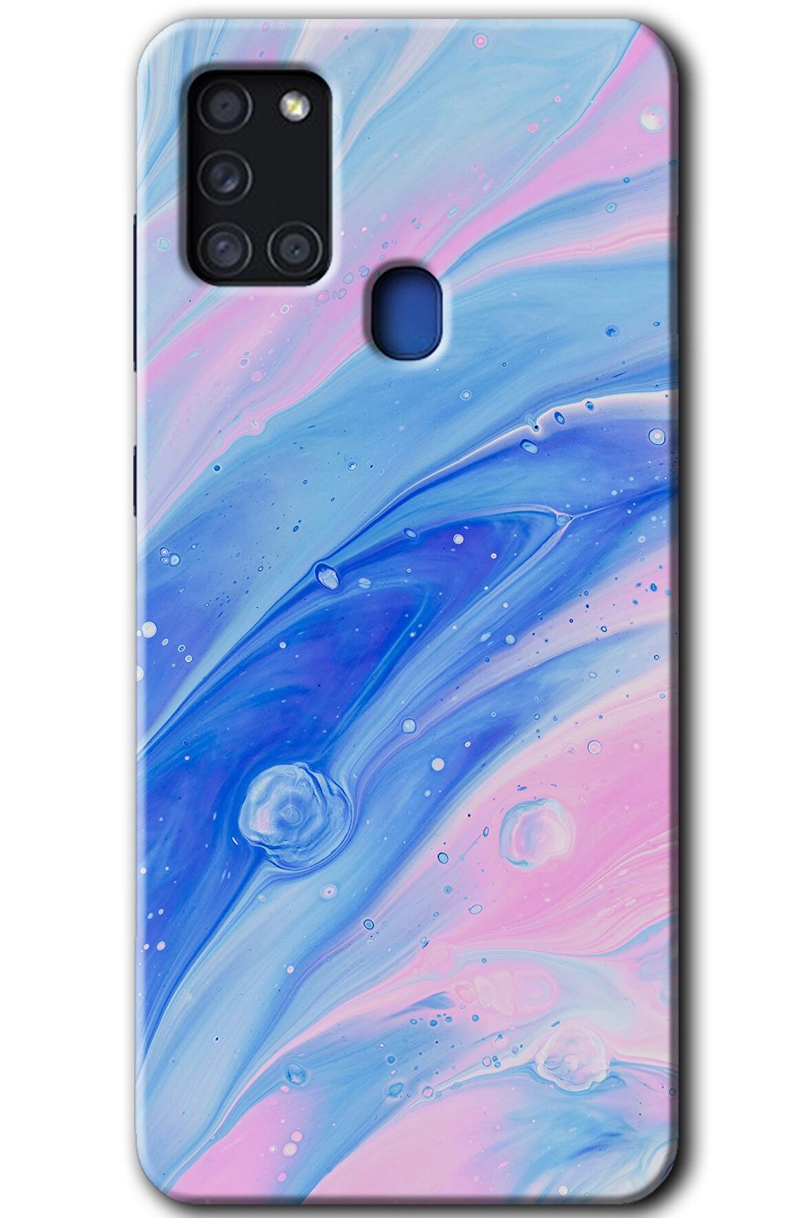 Galaxy A21s Kılıf HD Desen Baskılı Arka Kapak - Art Design 38 