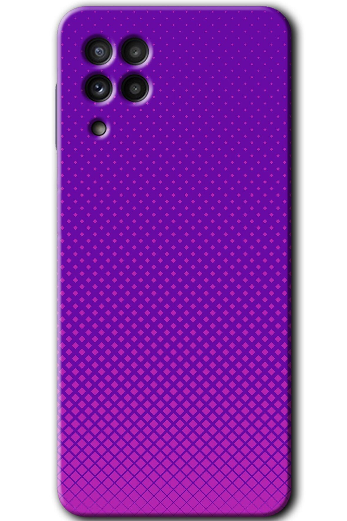 Galaxy A22 Kılıf HD Desen Baskılı Arka Kapak - Semantic 