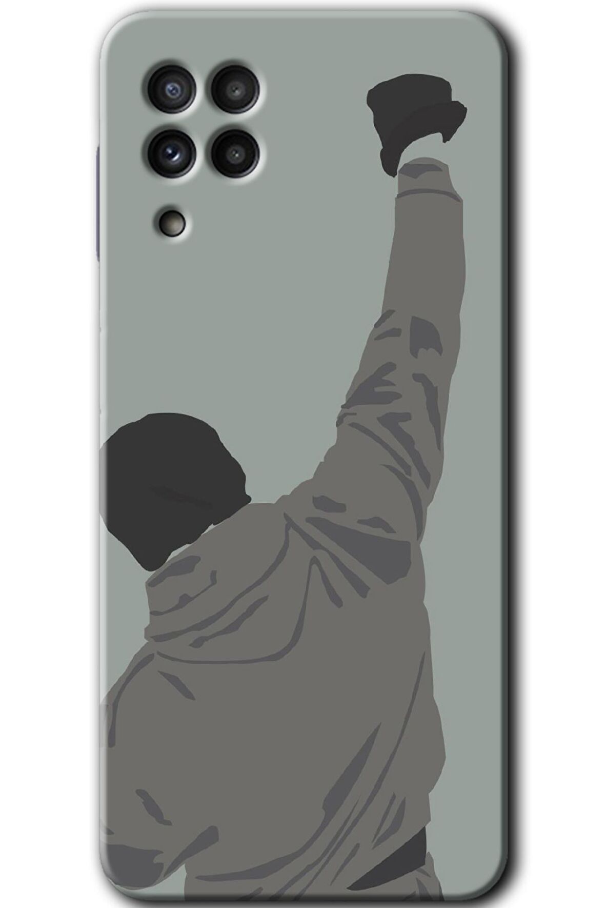Galaxy A22 Kılıf HD Desen Baskılı Arka Kapak - Artwork Wide 