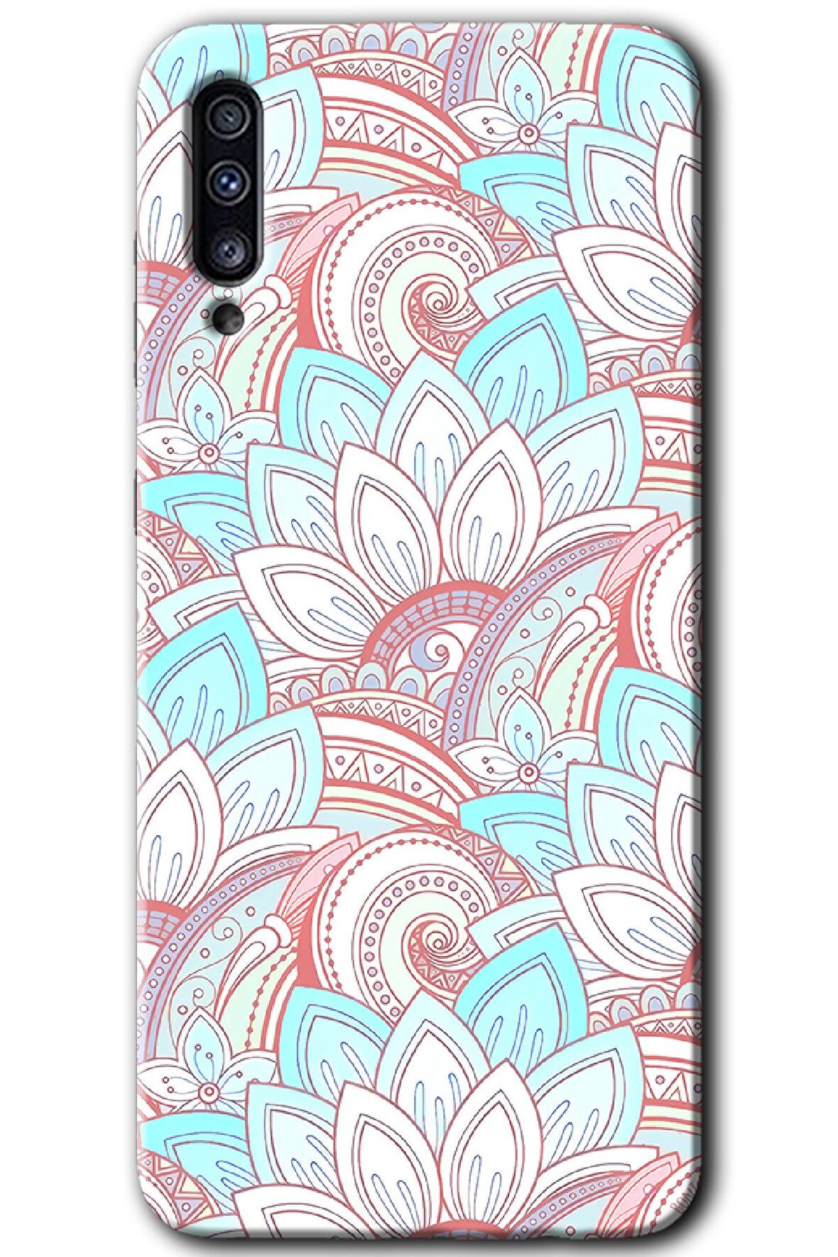 Galaxy A30s Kılıf HD Desen Baskılı Arka Kapak - Çin Mandala 1 