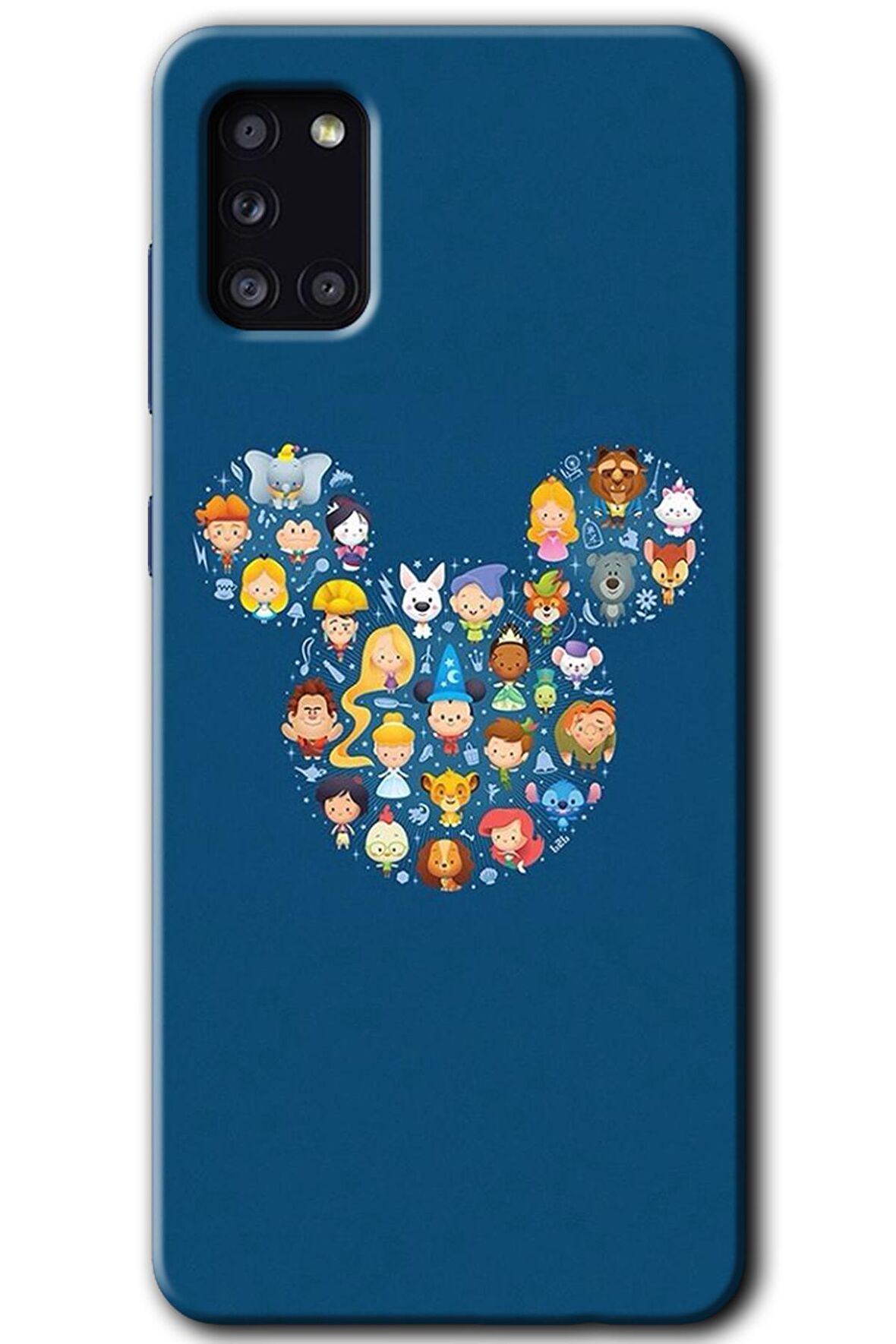 Galaxy A31 Kılıf HD Desen Baskılı Arka Kapak - Mickey 