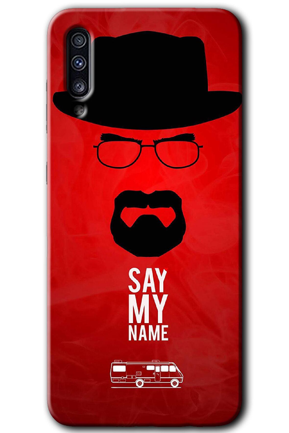 Galaxy A50 Kılıf HD Desen Baskılı Arka Kapak - Say My Name 