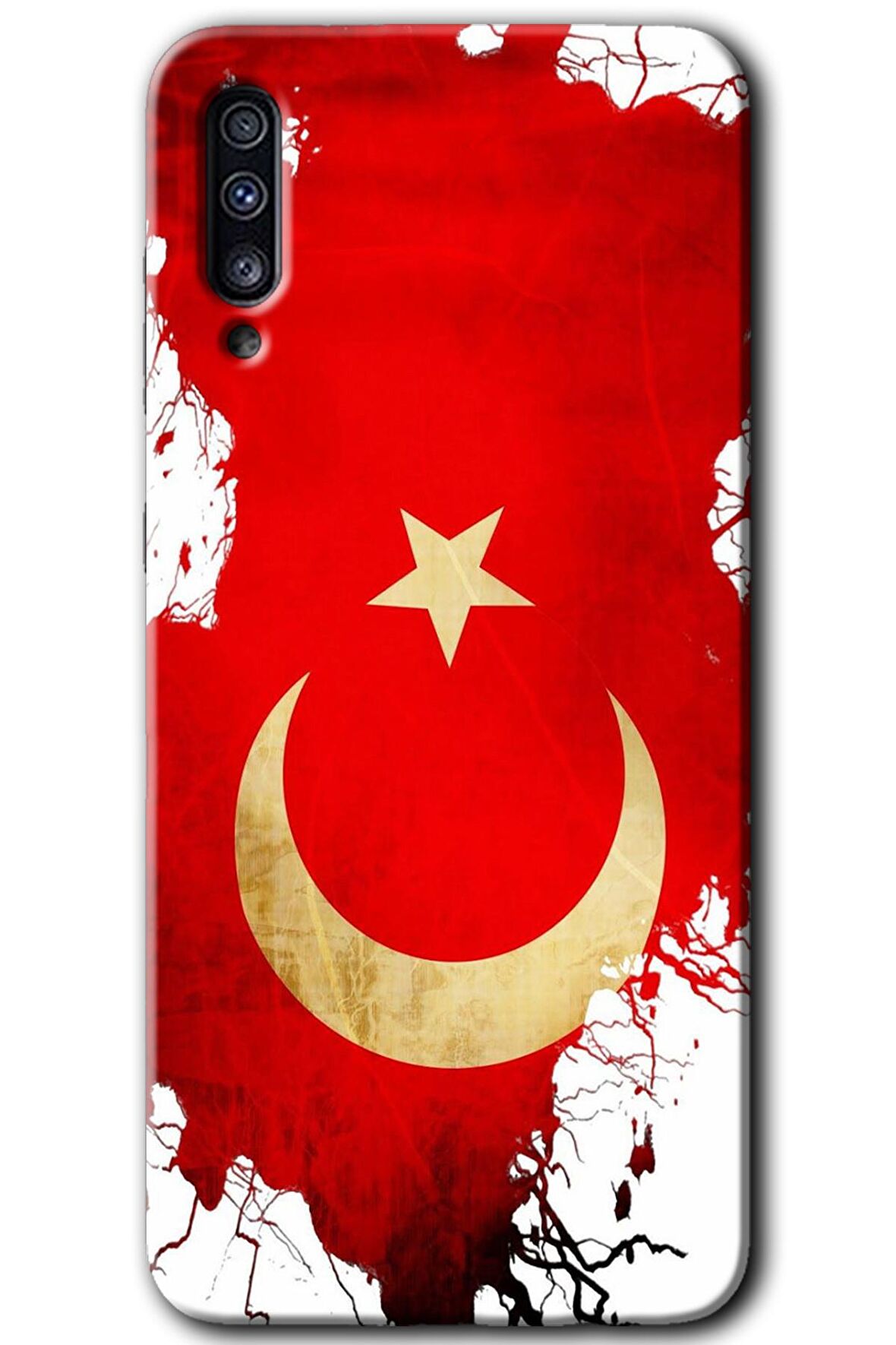 Galaxy A50 Kılıf HD Desen Baskılı Arka Kapak - Türkiyem 