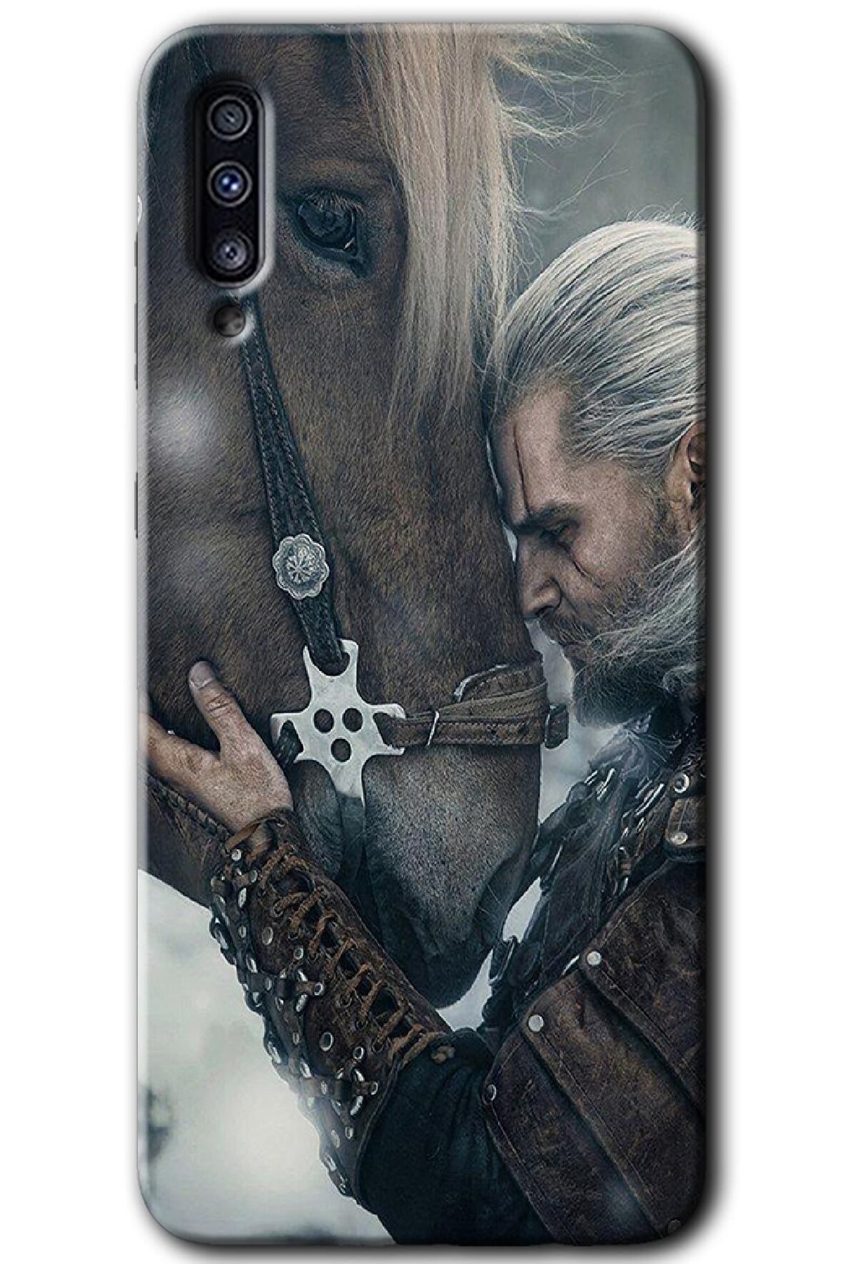 Galaxy A50s Kılıf HD Desen Baskılı Arka Kapak - Kadim Dost 