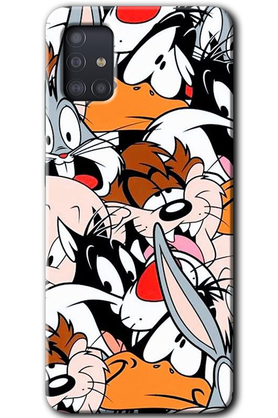 Galaxy A51 Kılıf HD Desen Baskılı Arka Kapak - Karakterler 