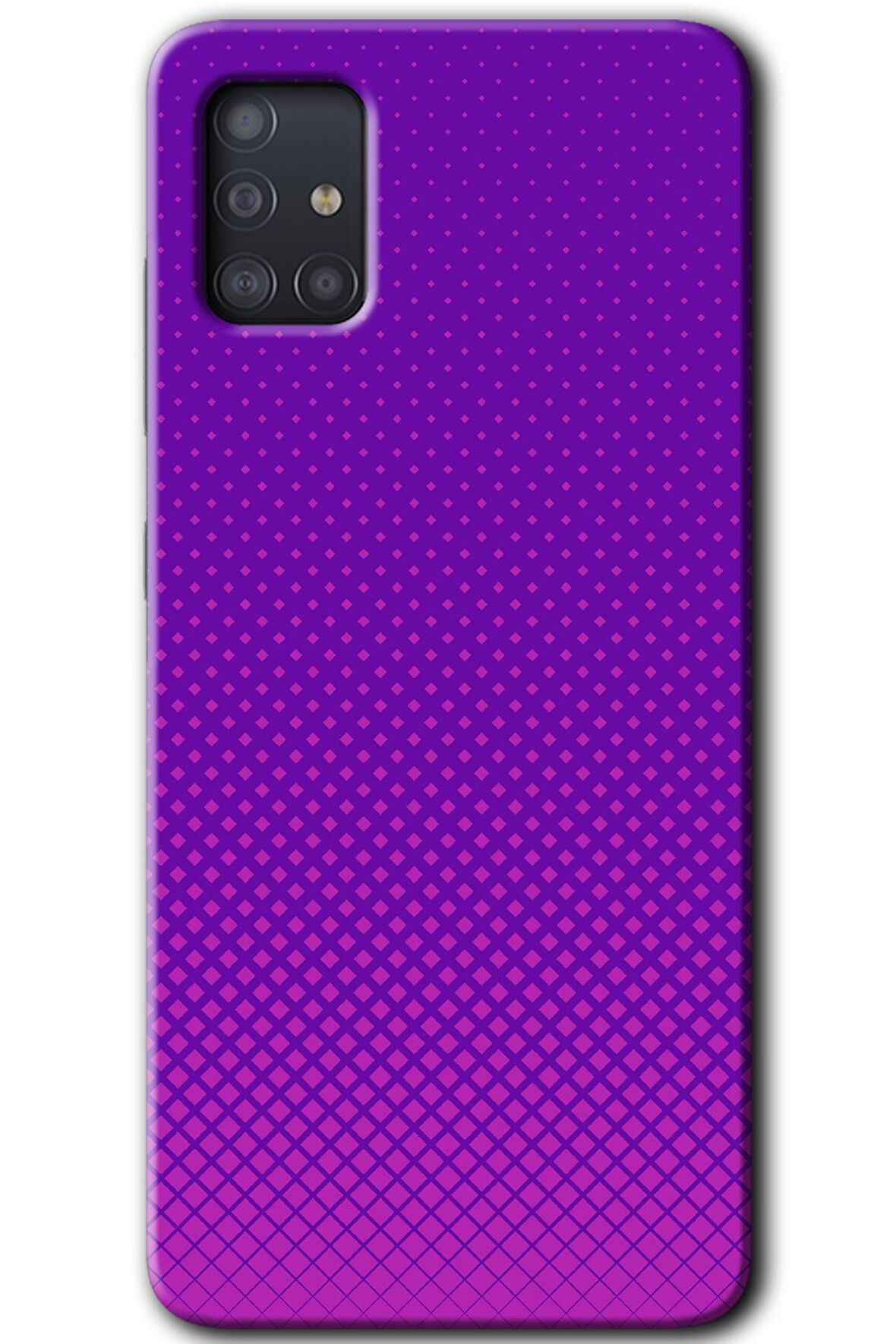 Galaxy A51 Kılıf HD Desen Baskılı Arka Kapak - Semantic 