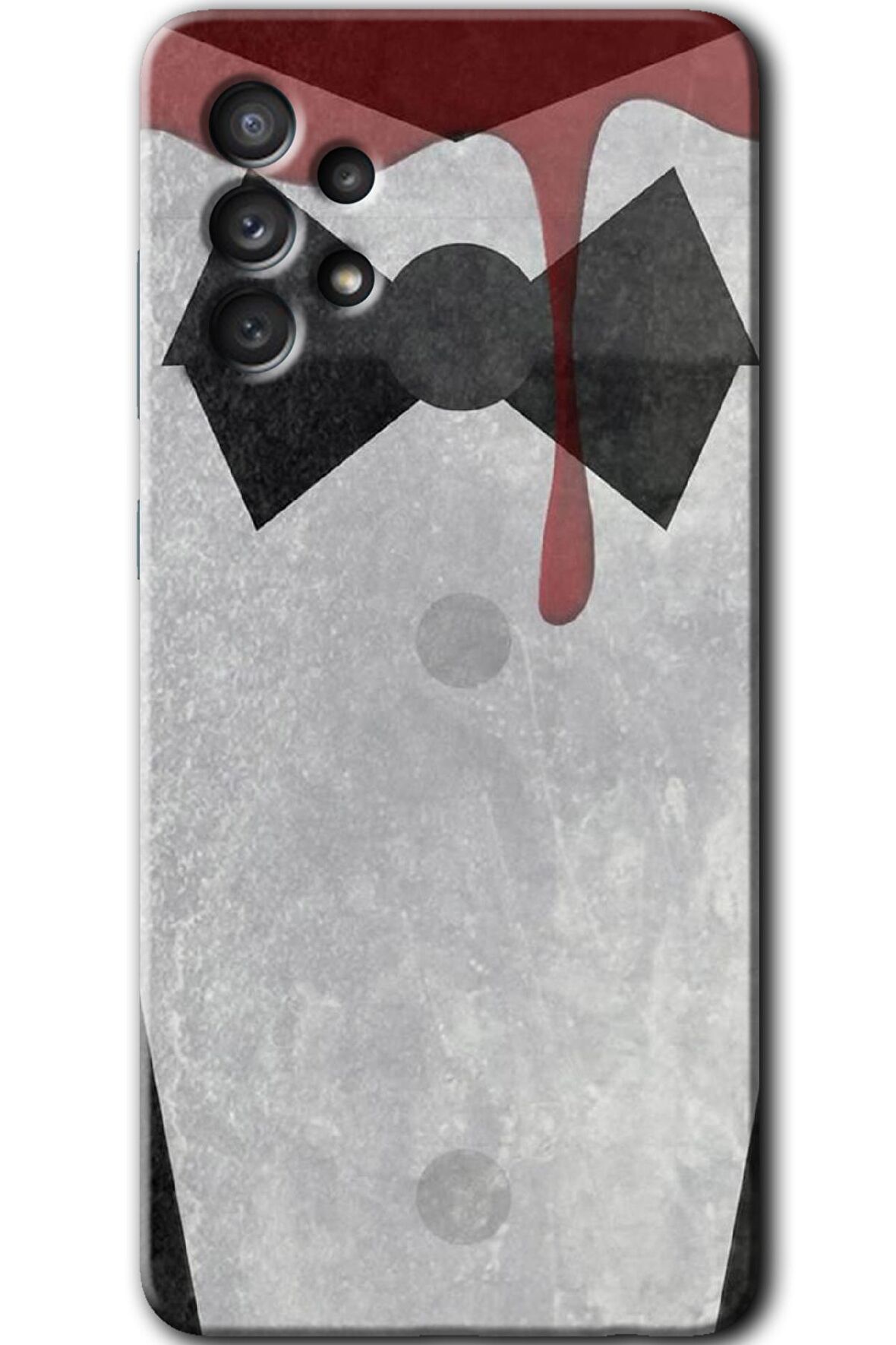 Galaxy A52 Kılıf HD Desen Baskılı Arka Kapak - Gentleman Blood 