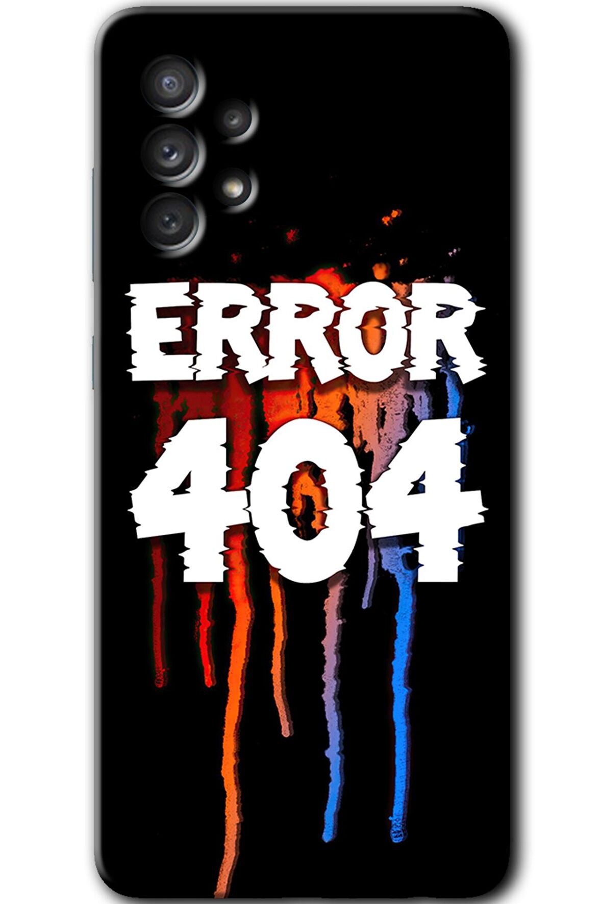 Galaxy A52 Kılıf HD Desen Baskılı Arka Kapak - 404 Error 