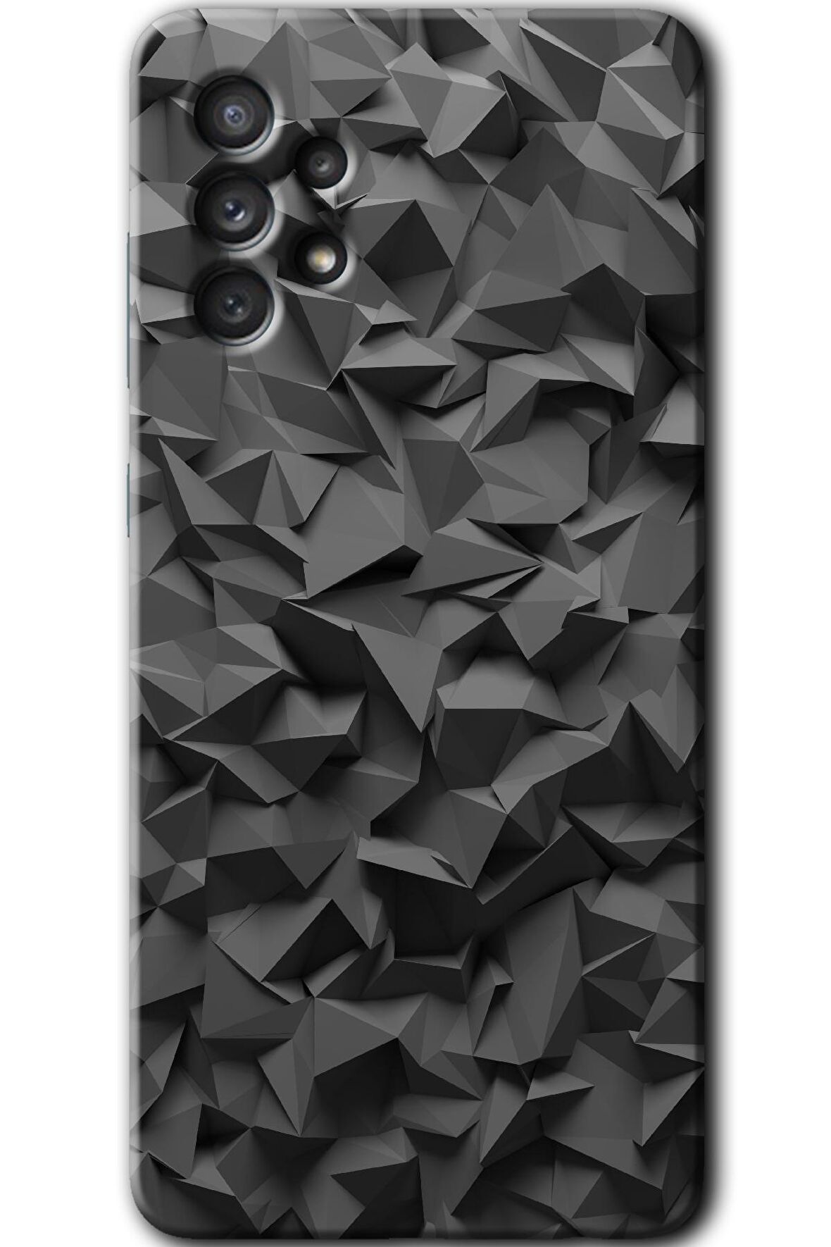 Galaxy A52s Kılıf HD Desen Baskılı Arka Kapak - Dark Broke 