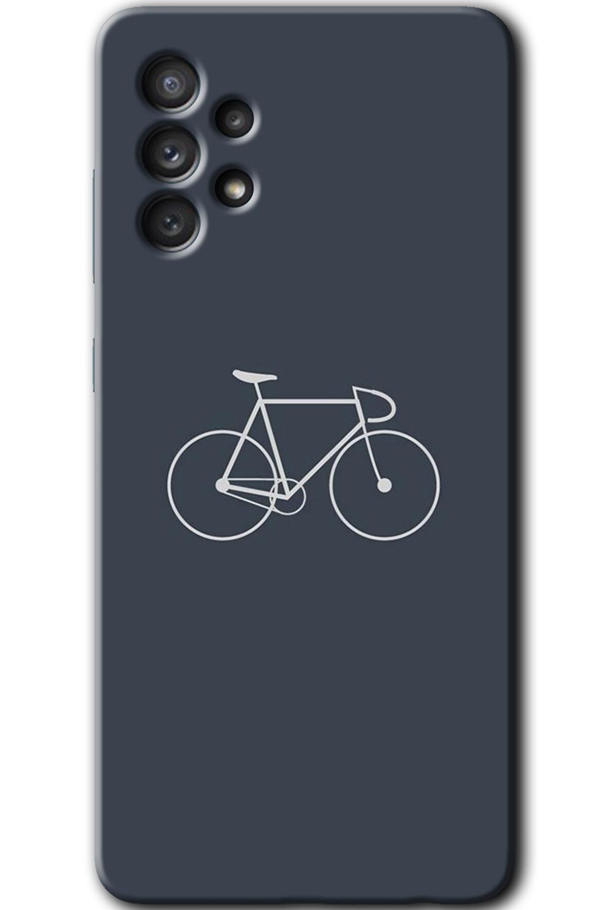 Galaxy A52s Kılıf HD Desen Baskılı Arka Kapak - Bike 