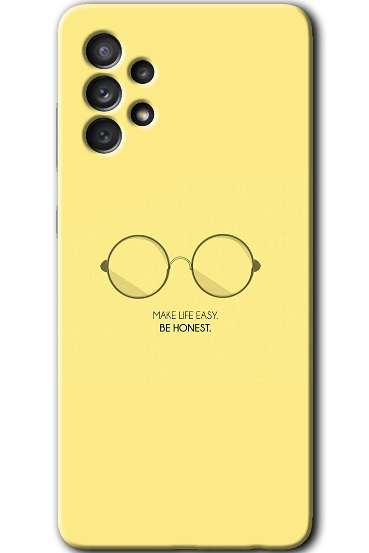 Galaxy A53 Kılıf HD Desen Baskılı Arka Kapak - Be Honest 