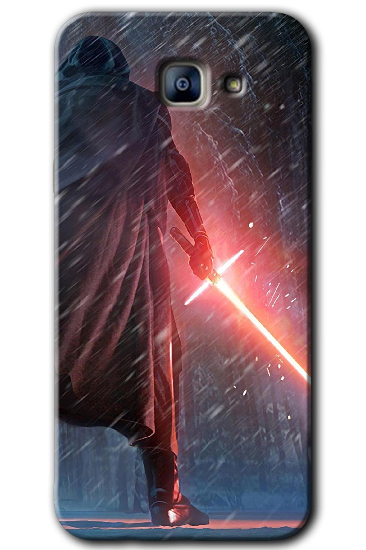 Galaxy A8 2016 Kılıf HD Desen Baskılı Arka Kapak - Kylo Ren 