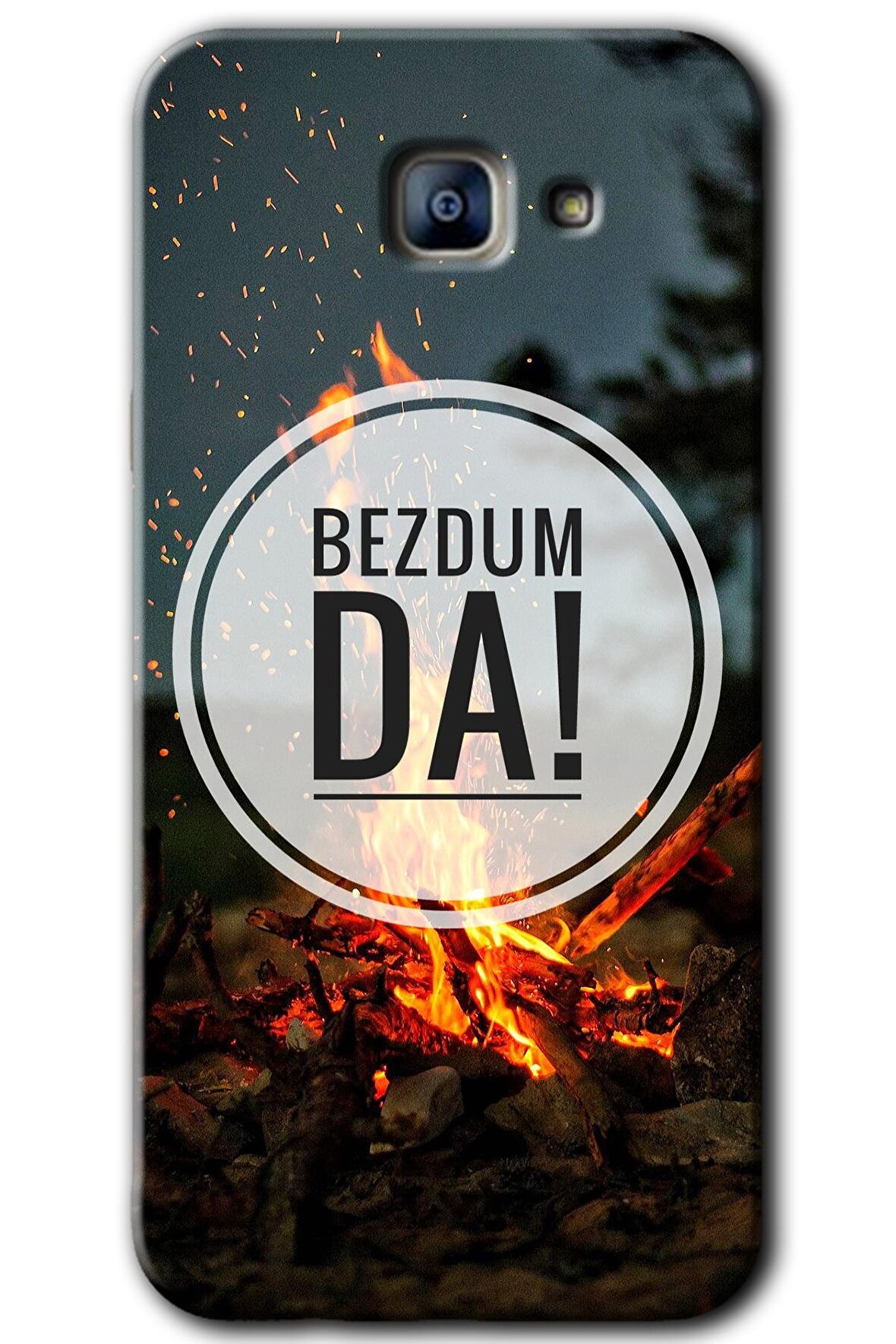 Galaxy A8 2016 Kılıf HD Desen Baskılı Arka Kapak - Bezdum Da 