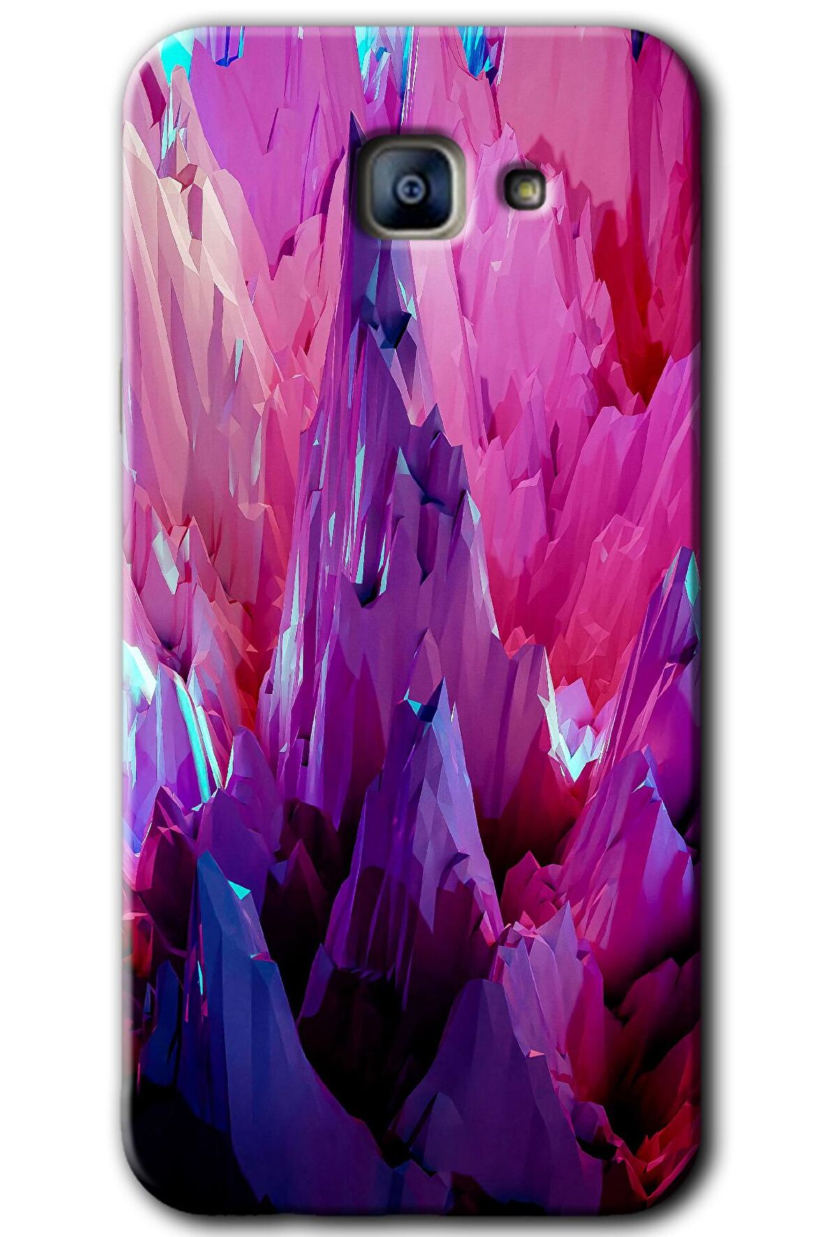 Galaxy A8 2016 Kılıf HD Desen Baskılı Arka Kapak - Abstraction Sharp 