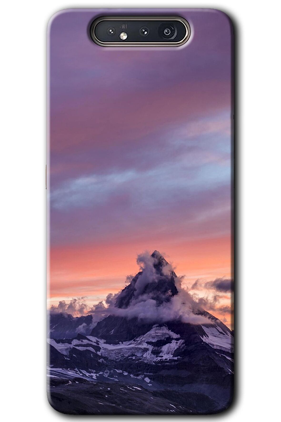 Galaxy A80 Kılıf HD Desen Baskılı Arka Kapak - Zirve 