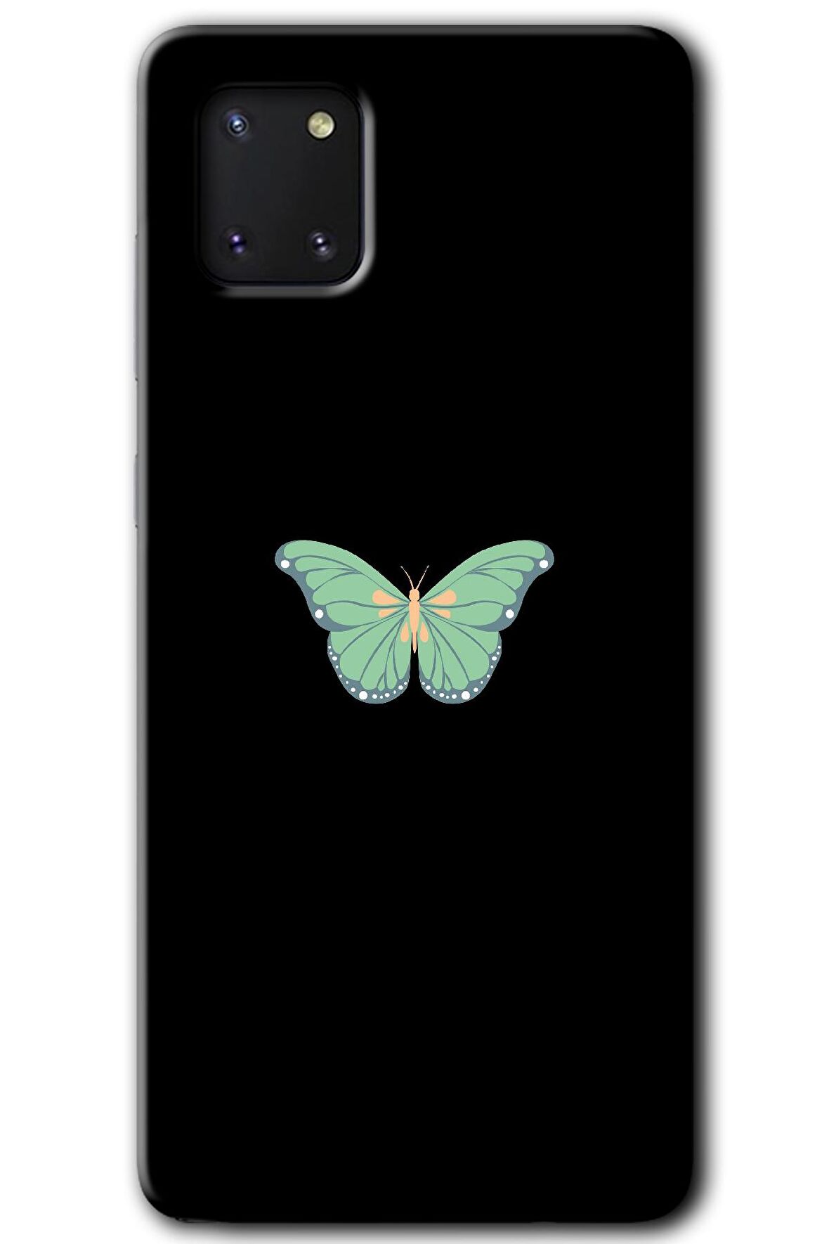 Galaxy A81 Kılıf HD Desen Baskılı Arka Kapak - Butterfly Tree 