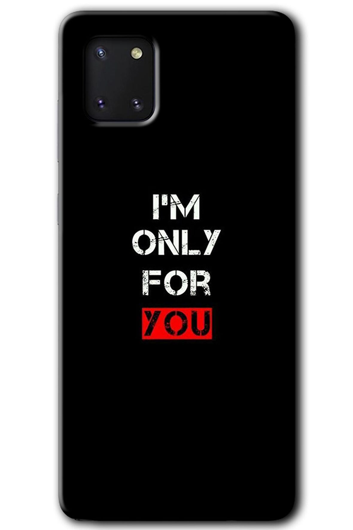 Galaxy A81 Kılıf HD Desen Baskılı Arka Kapak - For You 