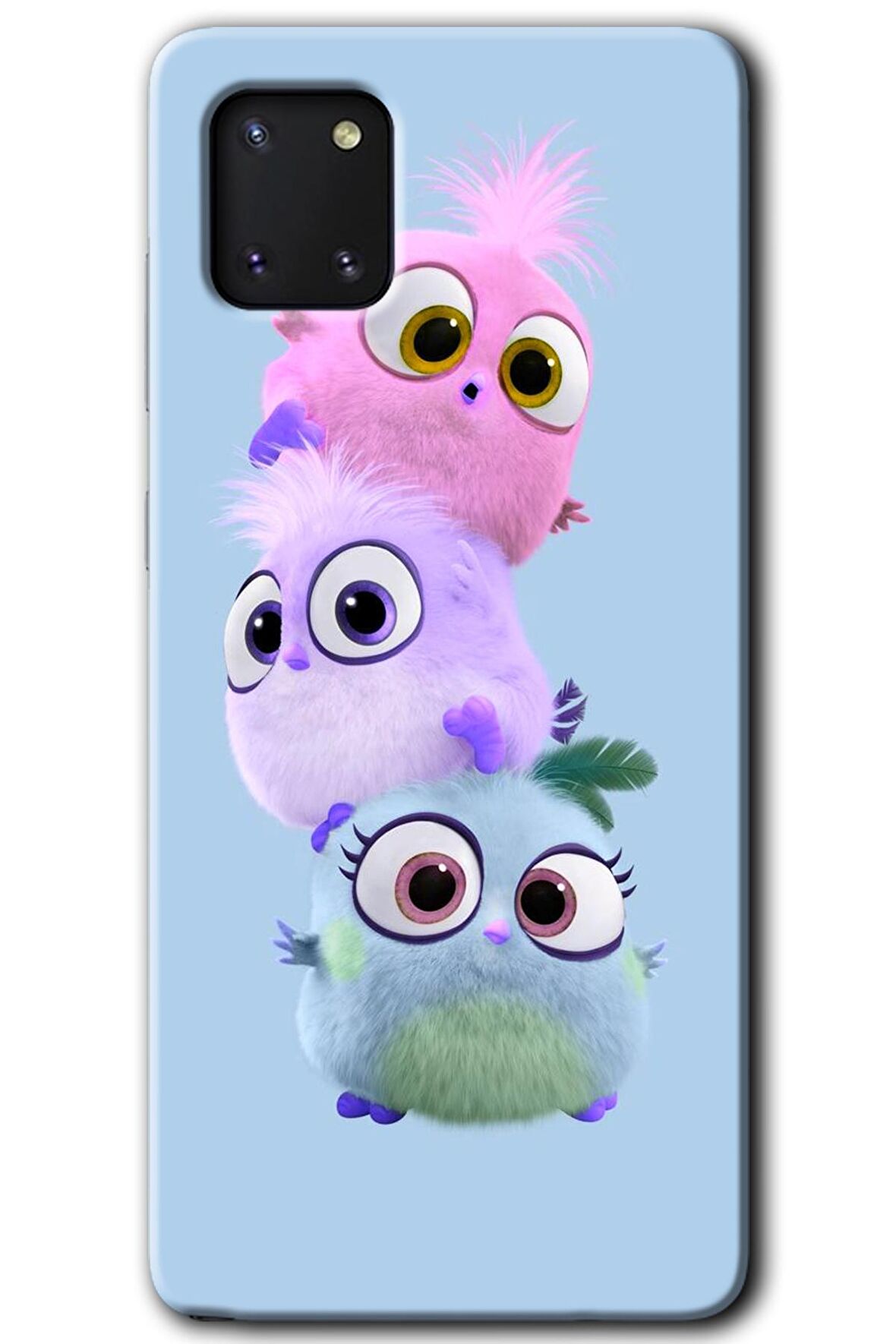 Galaxy A81 Kılıf HD Desen Baskılı Arka Kapak - Puffy 