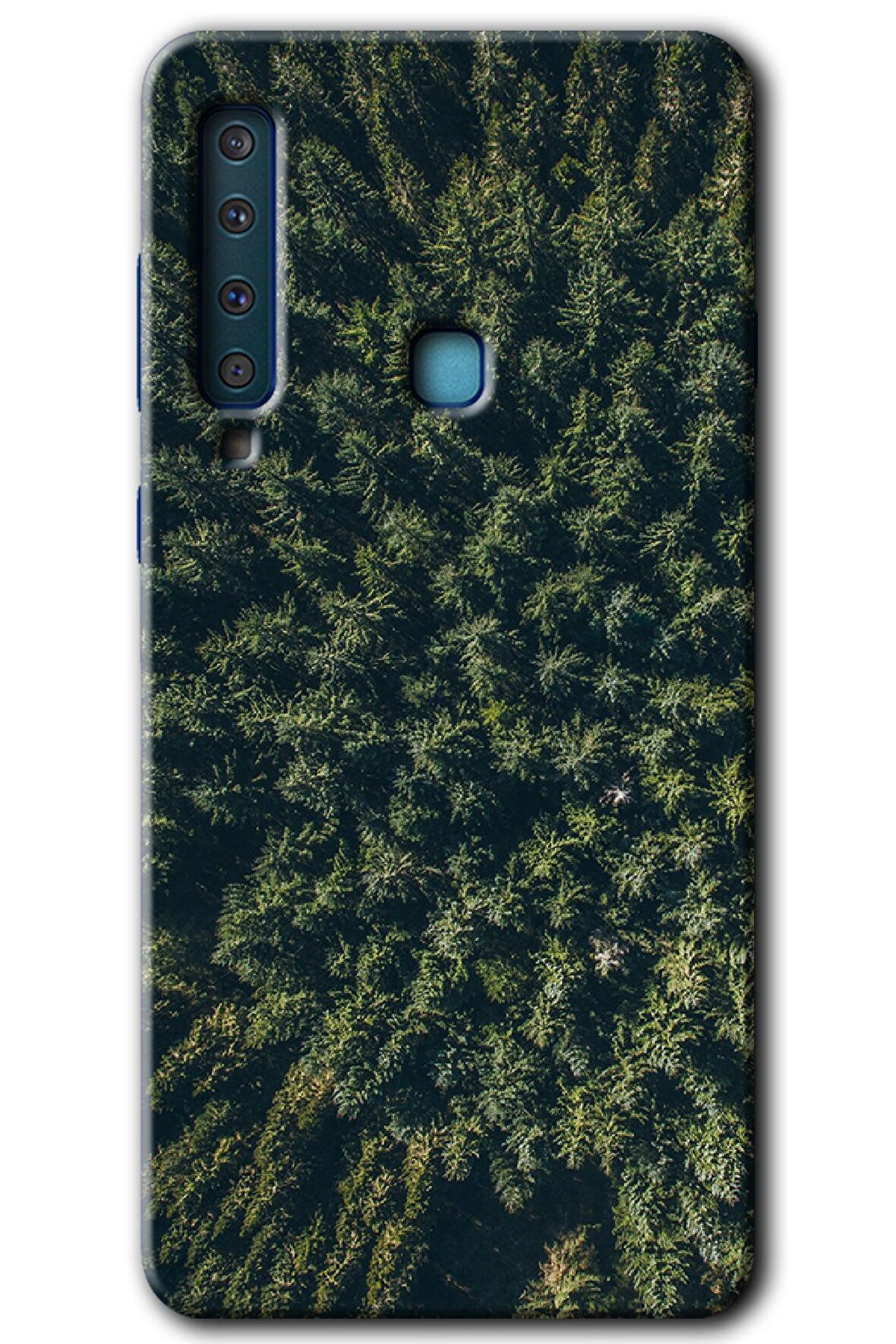 Galaxy A9 2018 Kılıf HD Desen Baskılı Arka Kapak - Çam Ağacı Ormanı 