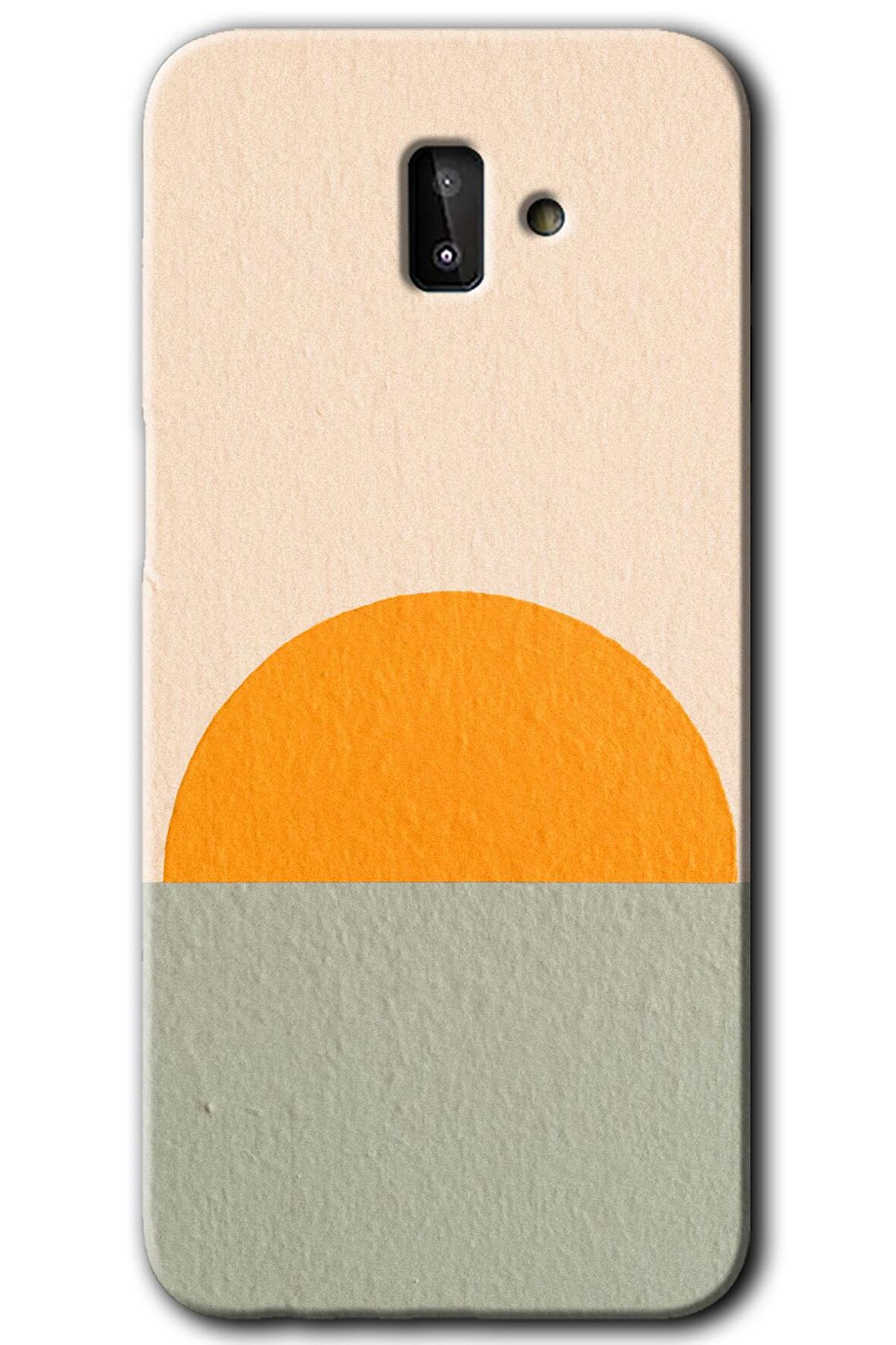 Galaxy J8 Kılıf HD Desen Baskılı Arka Kapak - Color Wall 
