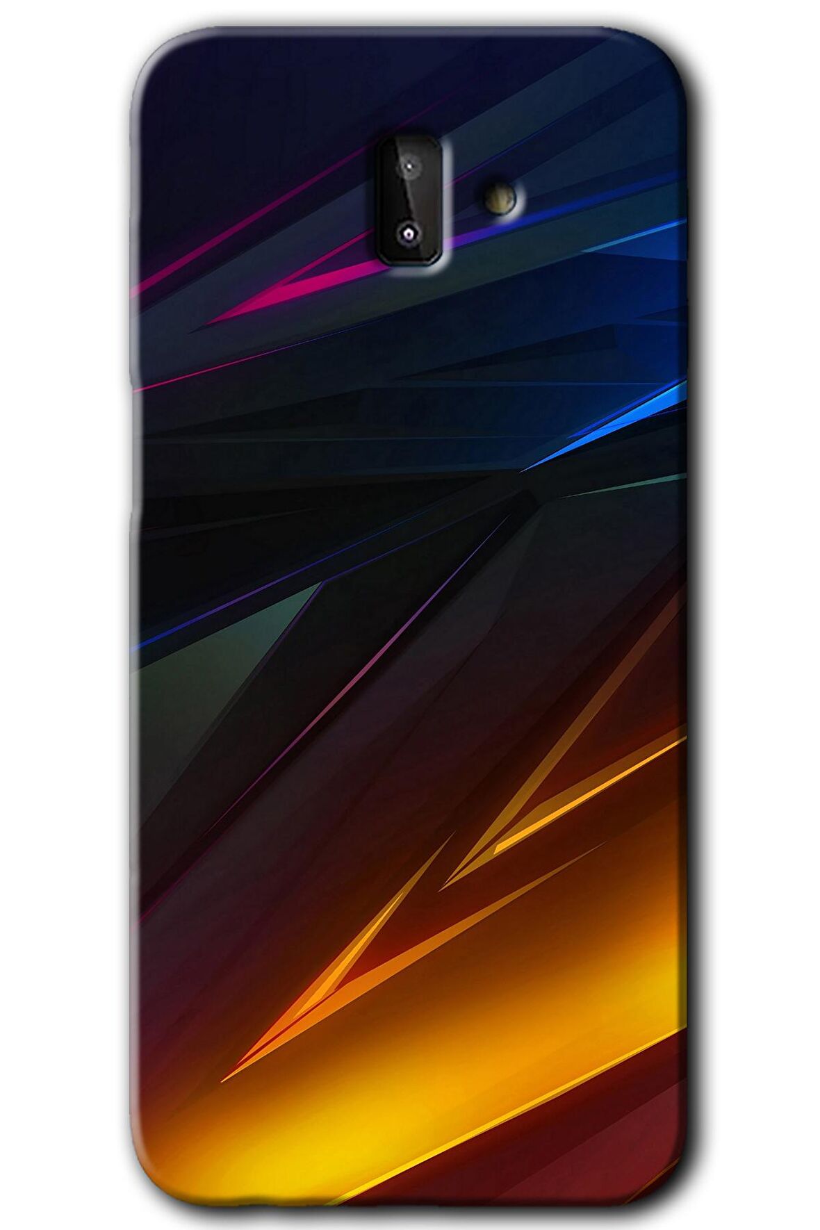 Galaxy J8 Kılıf HD Desen Baskılı Arka Kapak - Stranger Lines 